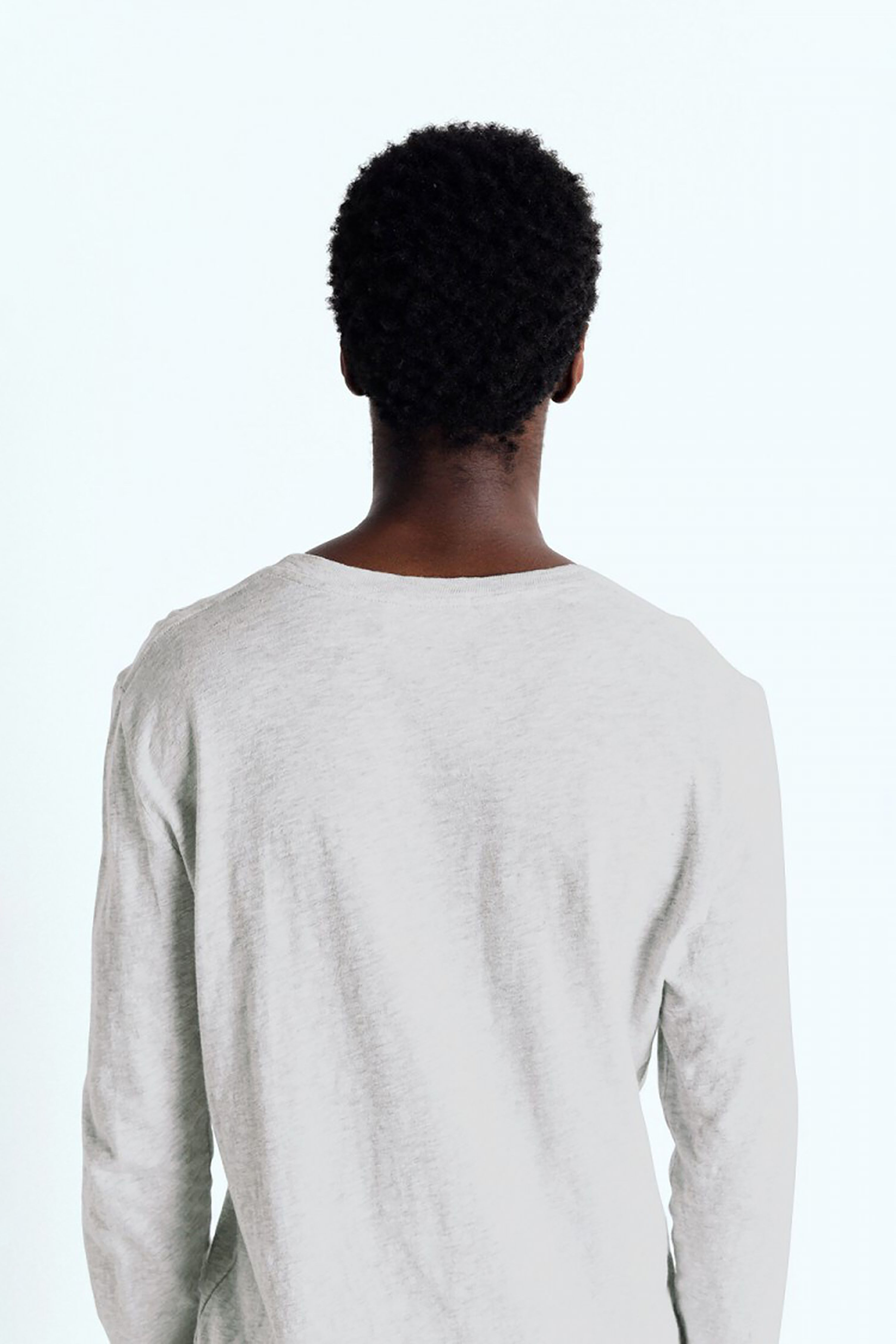 Men's Bysapick T-Shirt LS - Polar Melange