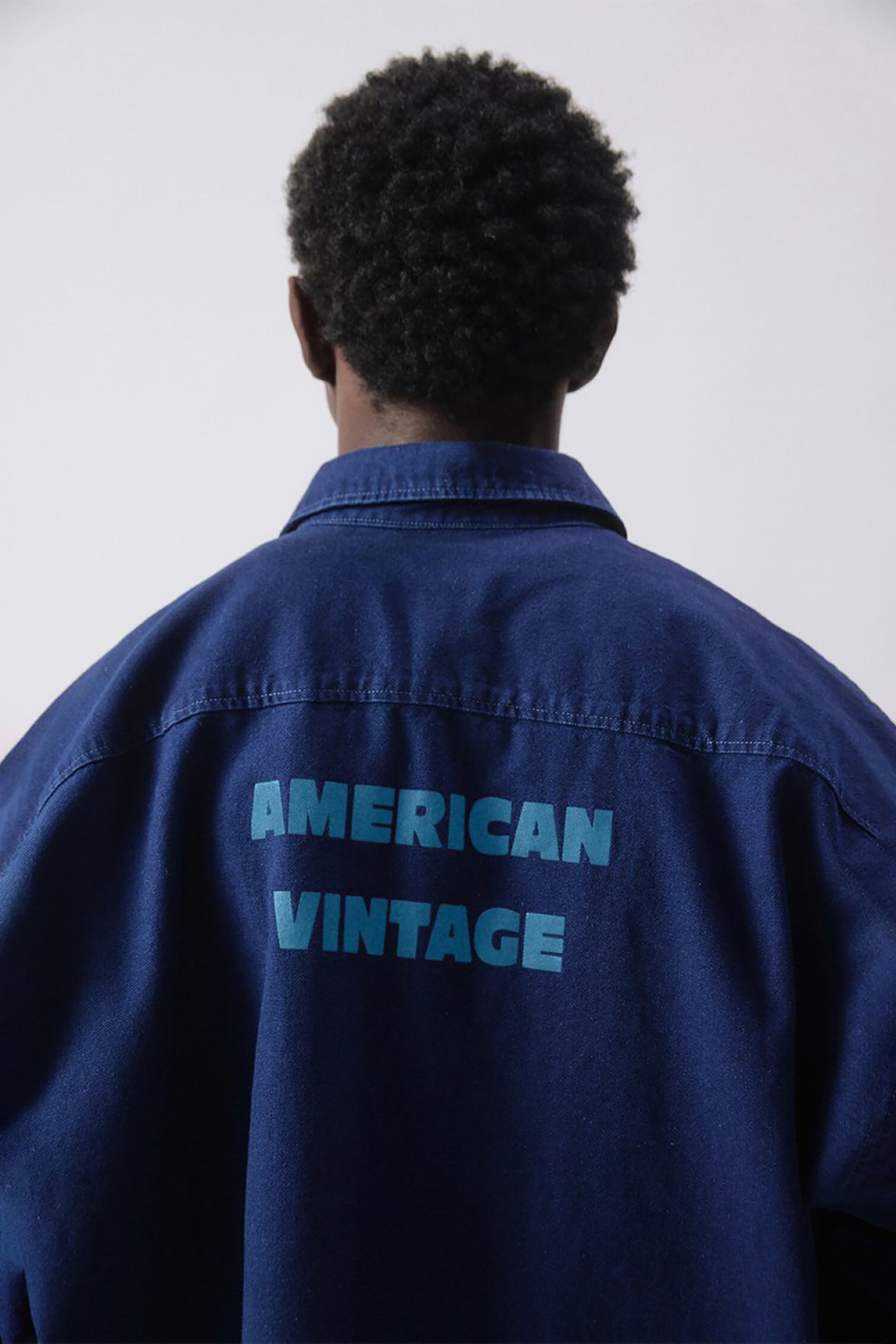 Men's Comow Shirt - Raw Blue