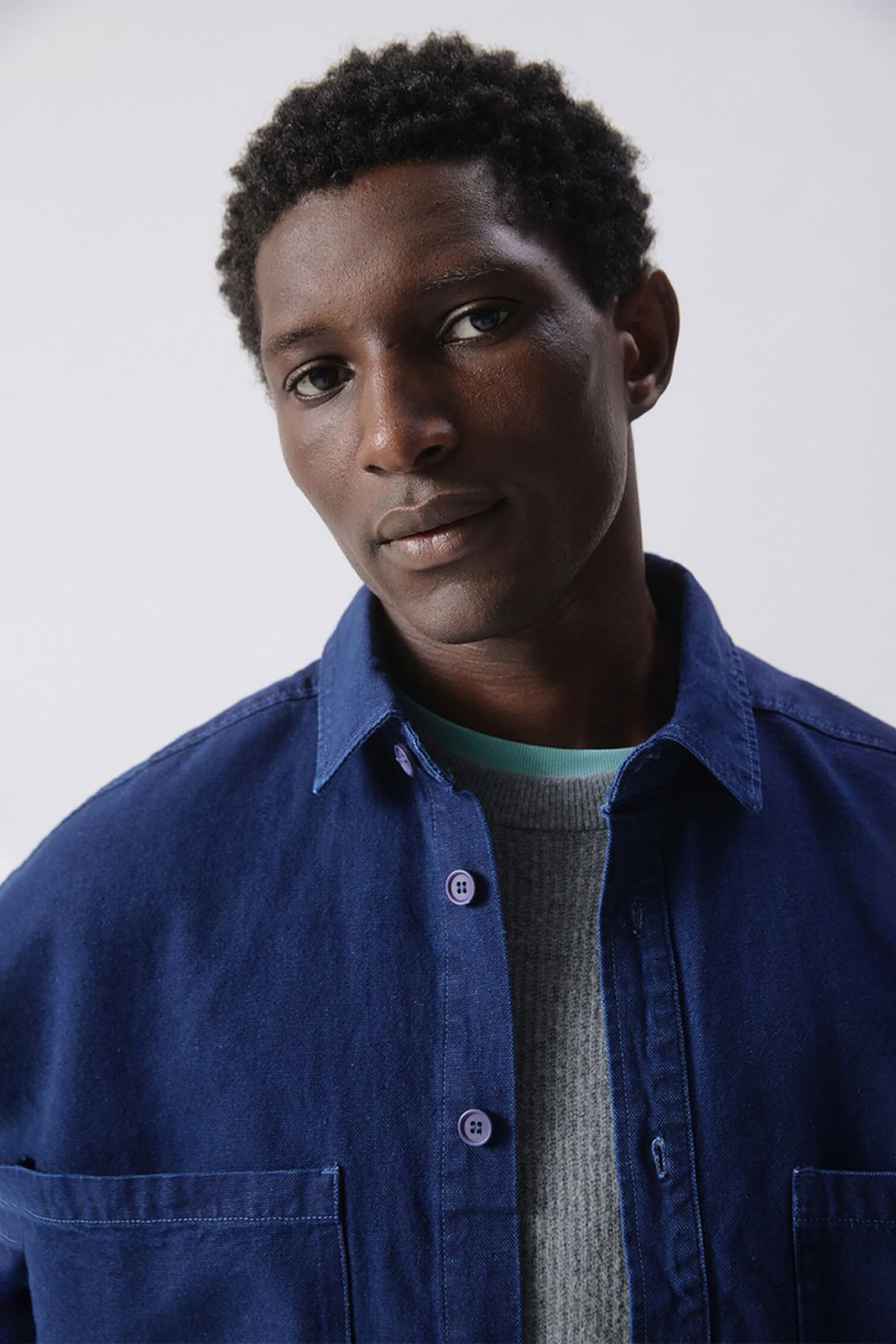 Men's Comow Shirt - Raw Blue