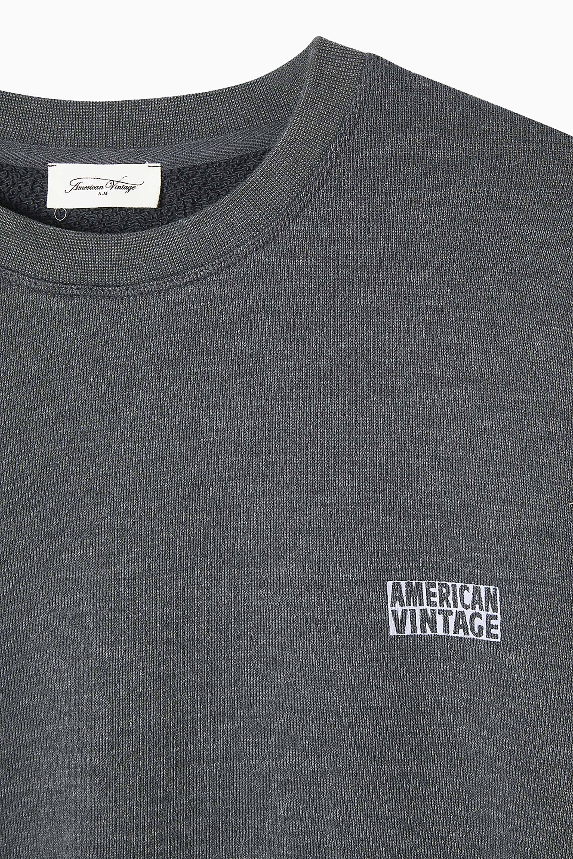 Men's Doven Sweatshirt - Overdyed Carbon - RUM Amsterdam