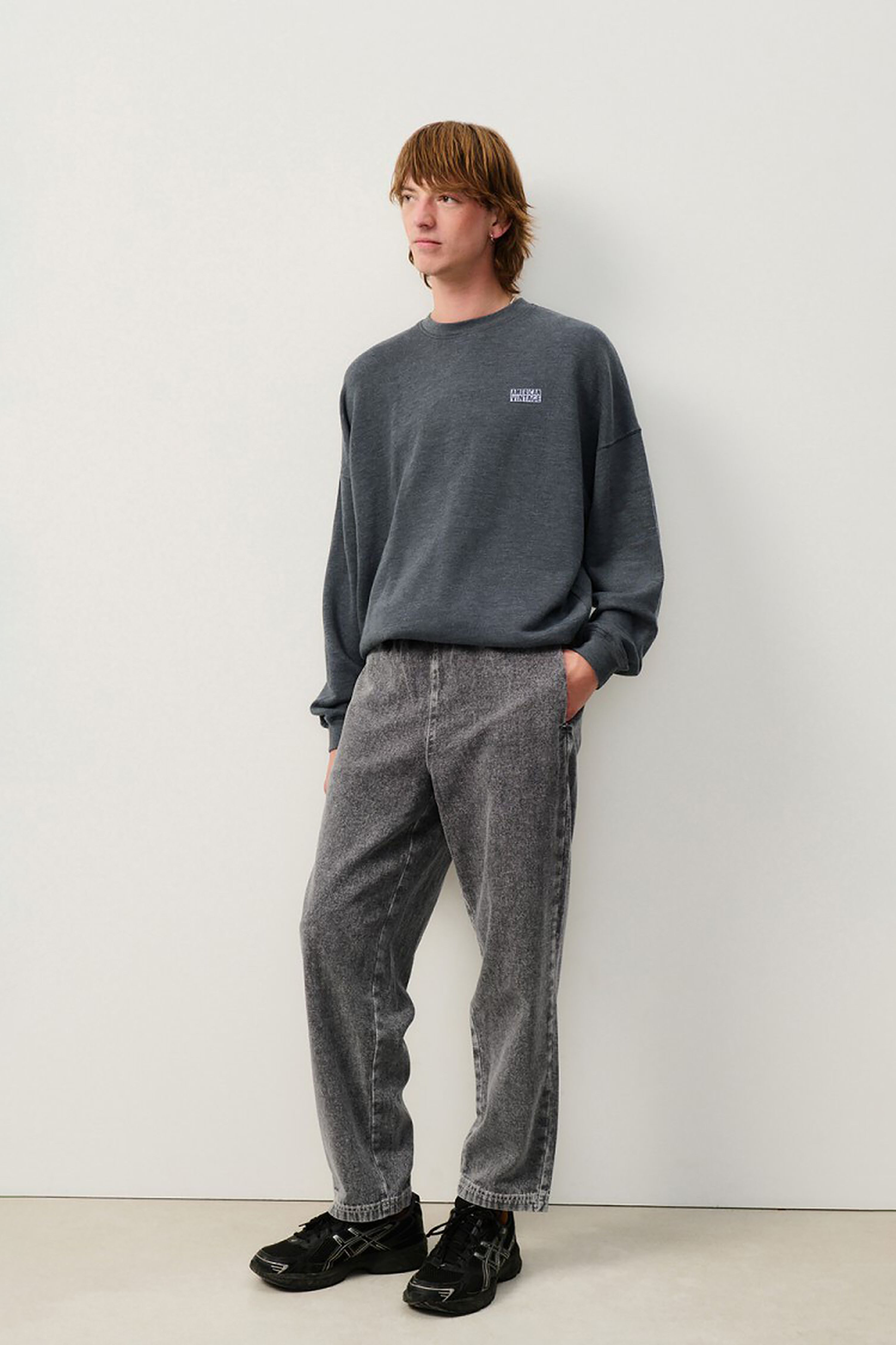 Men's Doven Sweatshirt - Overdyed Carbon