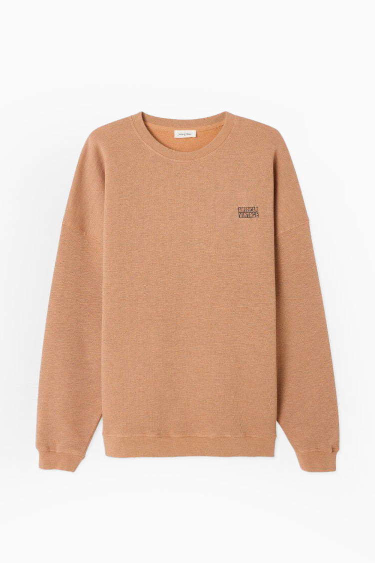 Men's Doven Sweatshirt - Overdyed Hazelnut - RUM Amsterdam