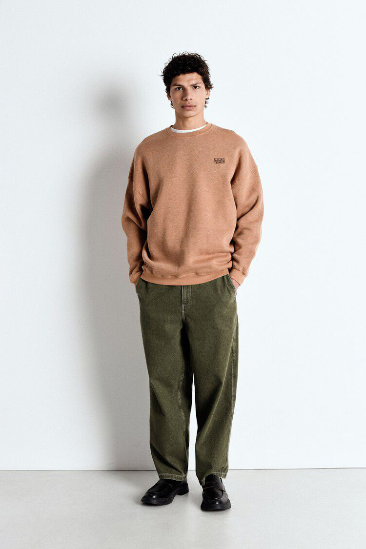 Men's Doven Sweatshirt - Overdyed Hazelnut - RUM Amsterdam