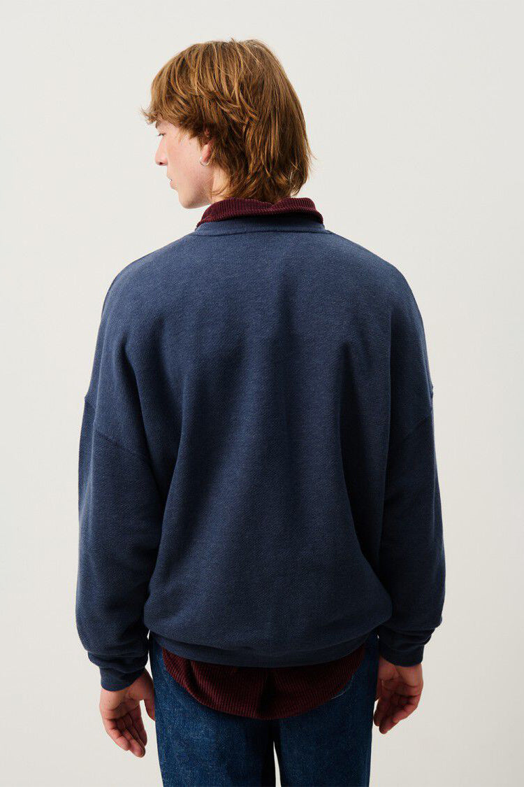 Men's Doven Sweatshirt - Overdyed Navy - RUM Amsterdam