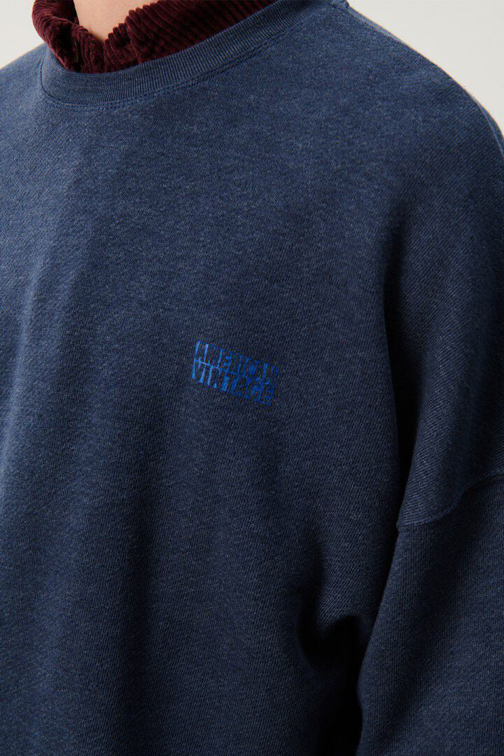 Men's Doven Sweatshirt - Overdyed Navy - RUM Amsterdam