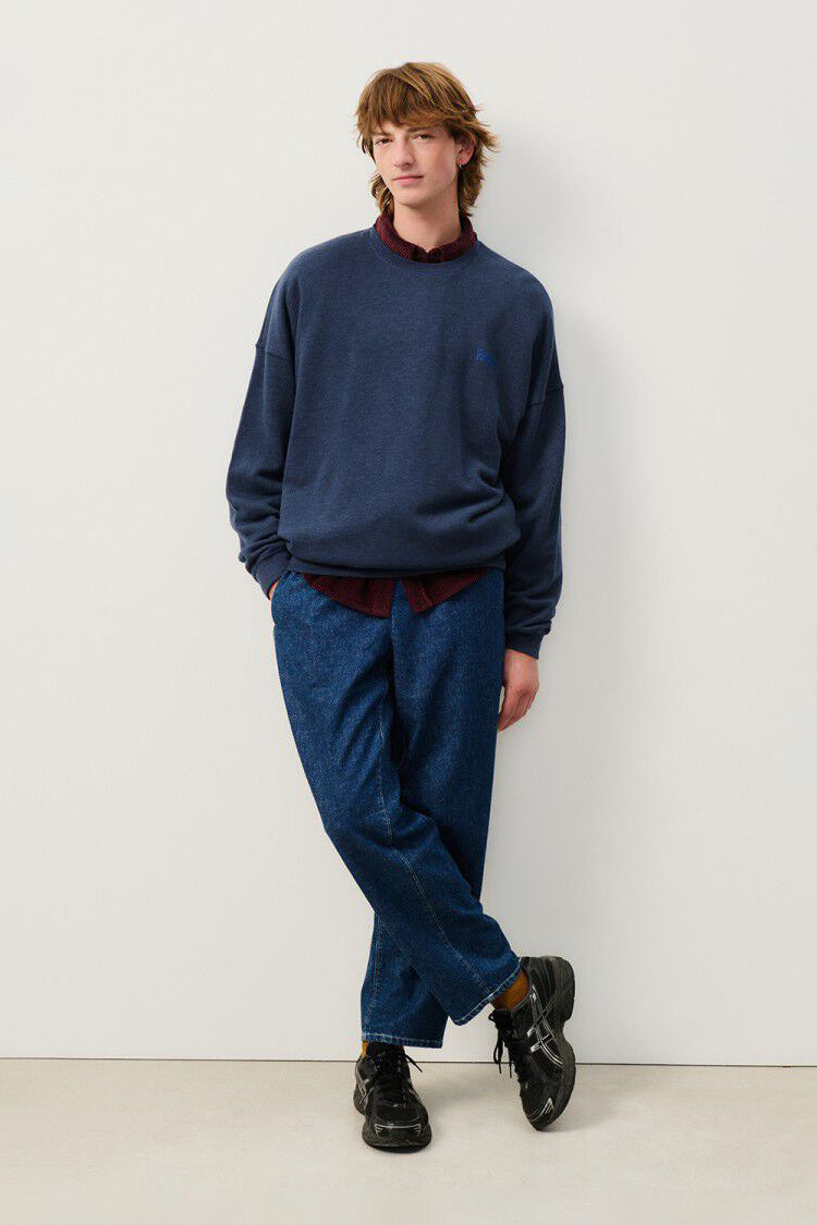 Men's Doven Sweatshirt - Overdyed Navy - RUM Amsterdam