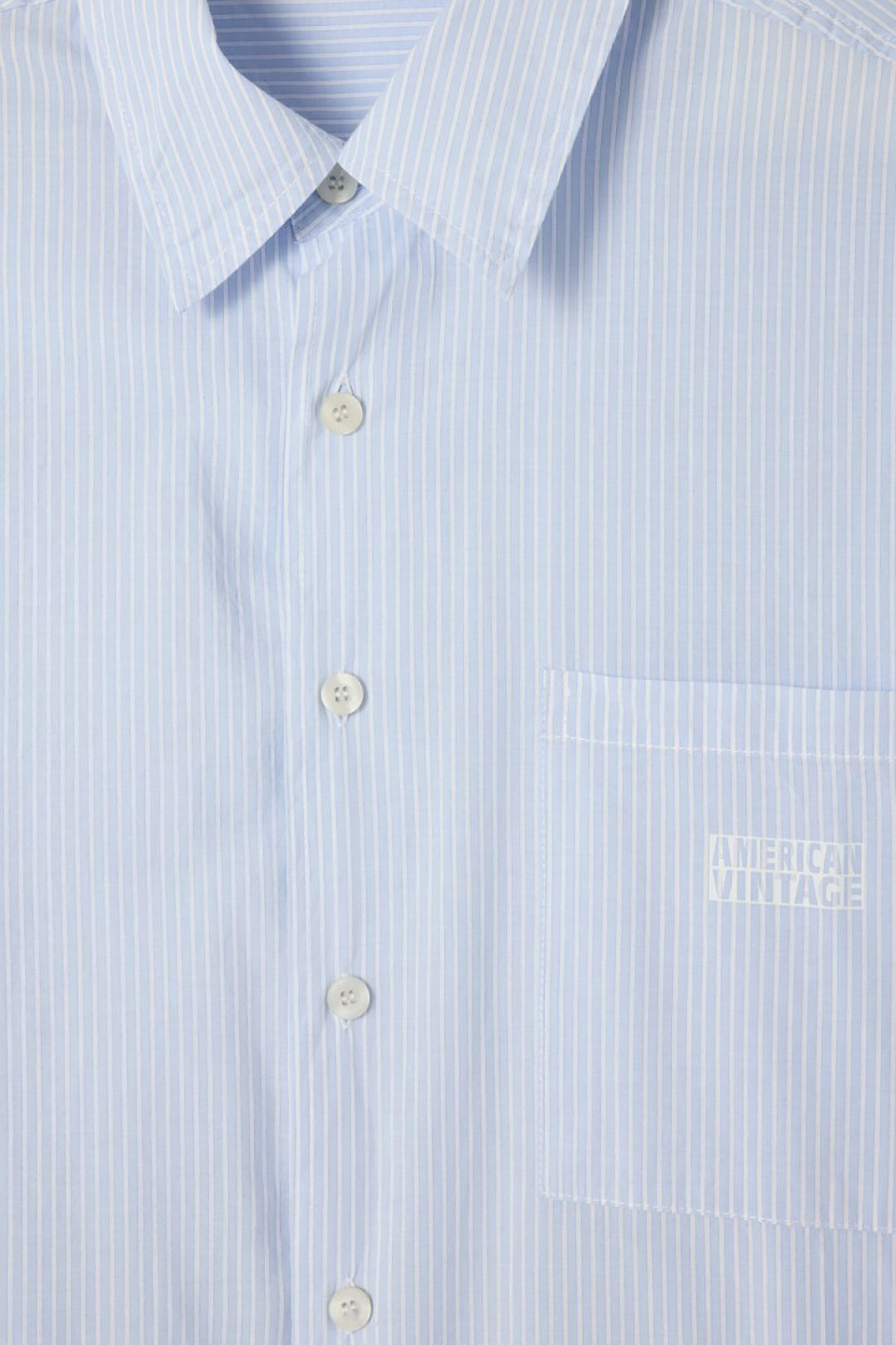 Men's Eluabird Shirt - Blue Stripes