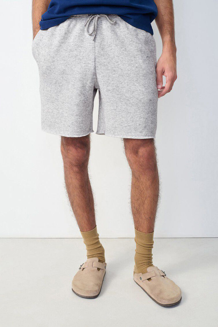 Men's Evona Shorts - Light Grey Melange - RUM Amsterdam