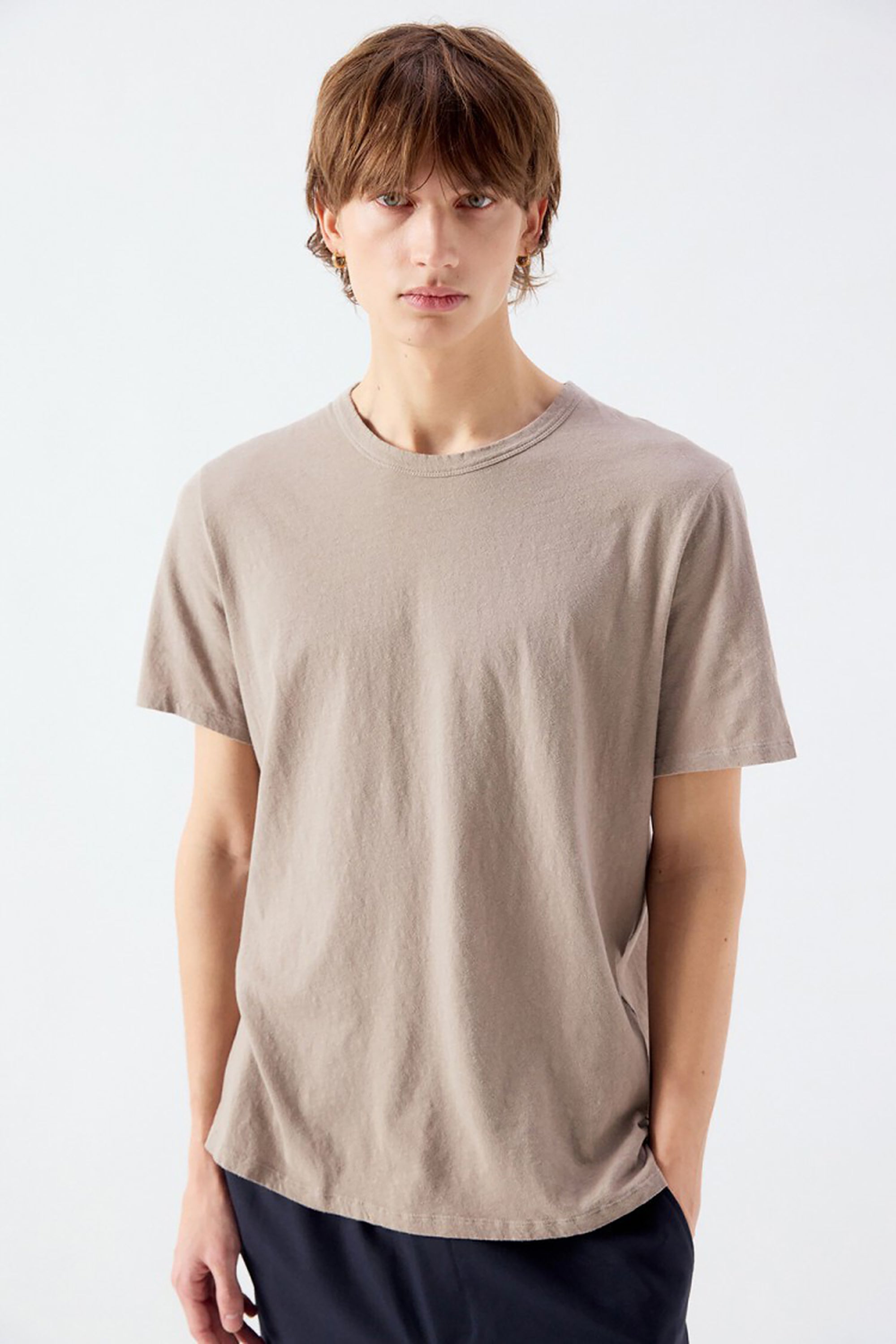 Men's Fakobay T-Shirt - Vintage Coffee With Milk