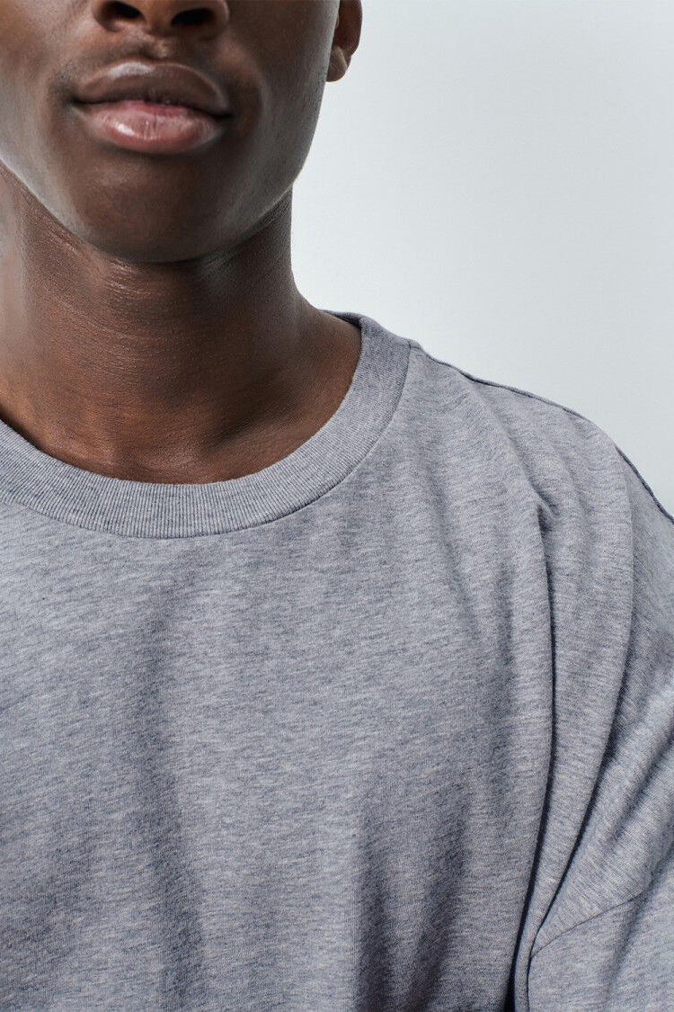 Men's Fizvalley T-Shirt SS - Heather Grey