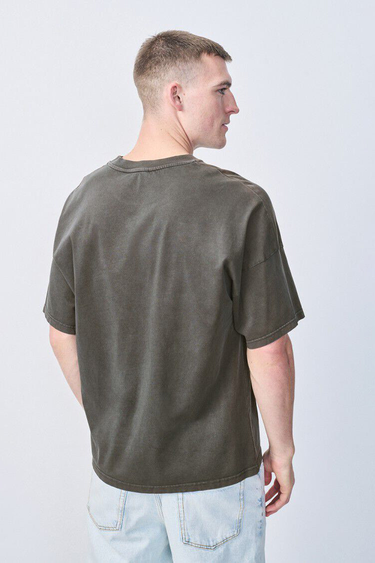 Men's Fizvalley T-Shirt SS - Vintage Carbon - RUM Amsterdam