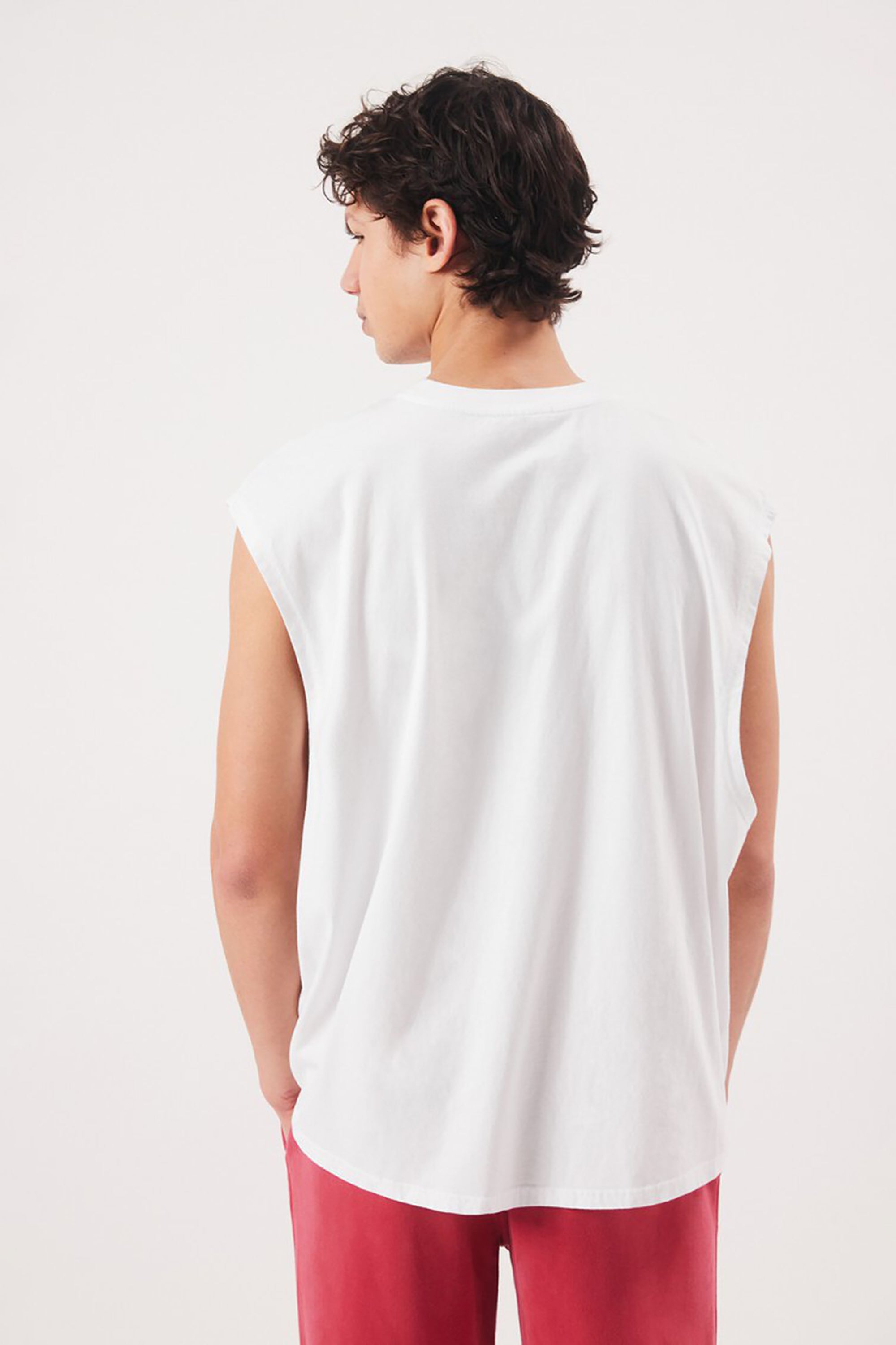 Men's Gixy Tank Top - White