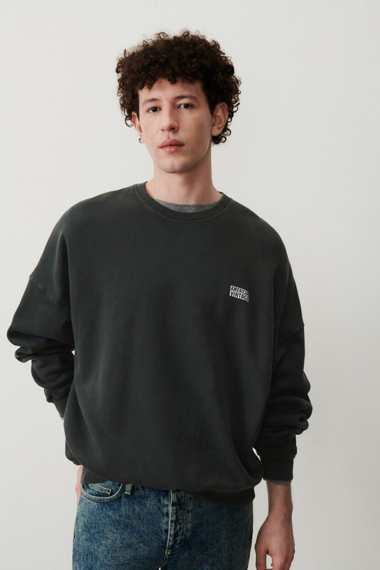 Men's Izubird Sweatshirt - Vintage Carbon - RUM Amsterdam