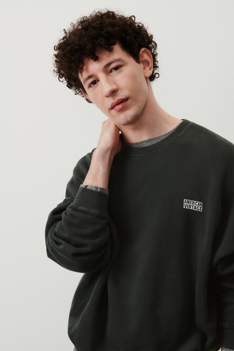 Men's Izubird Sweatshirt - Vintage Carbon - RUM Amsterdam