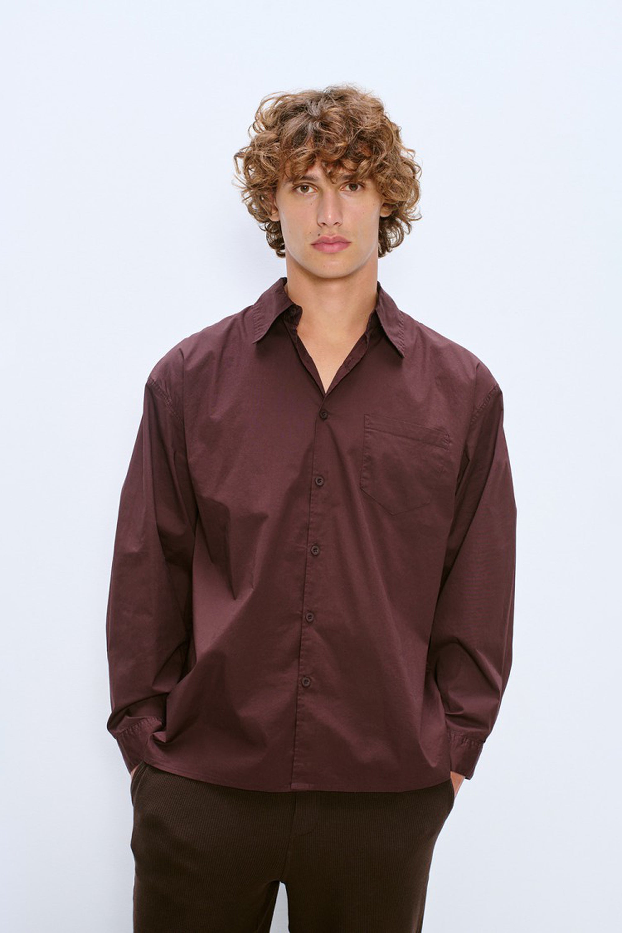 Men's Nivy Shirt - Wood