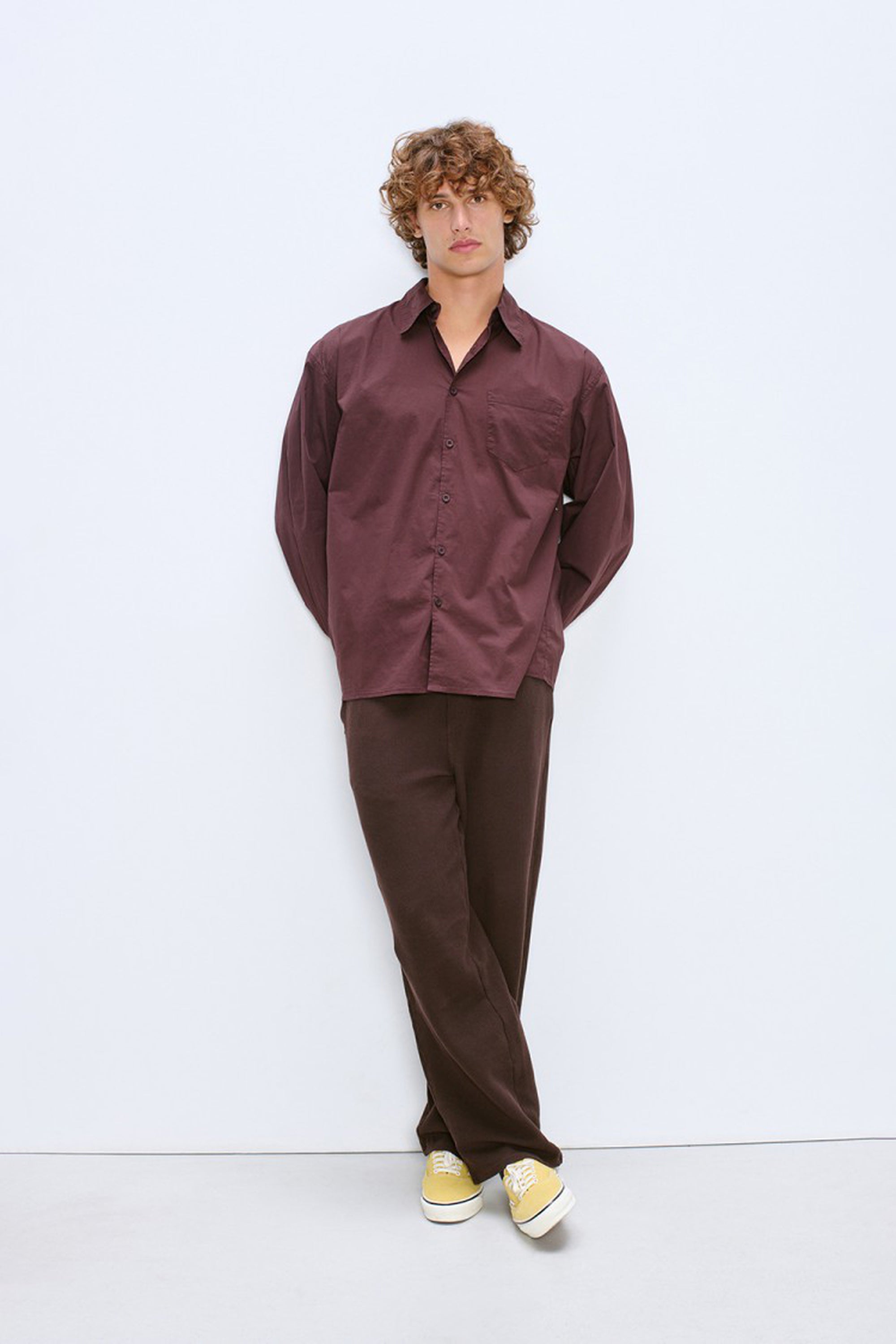 Men's Nivy Shirt - Wood
