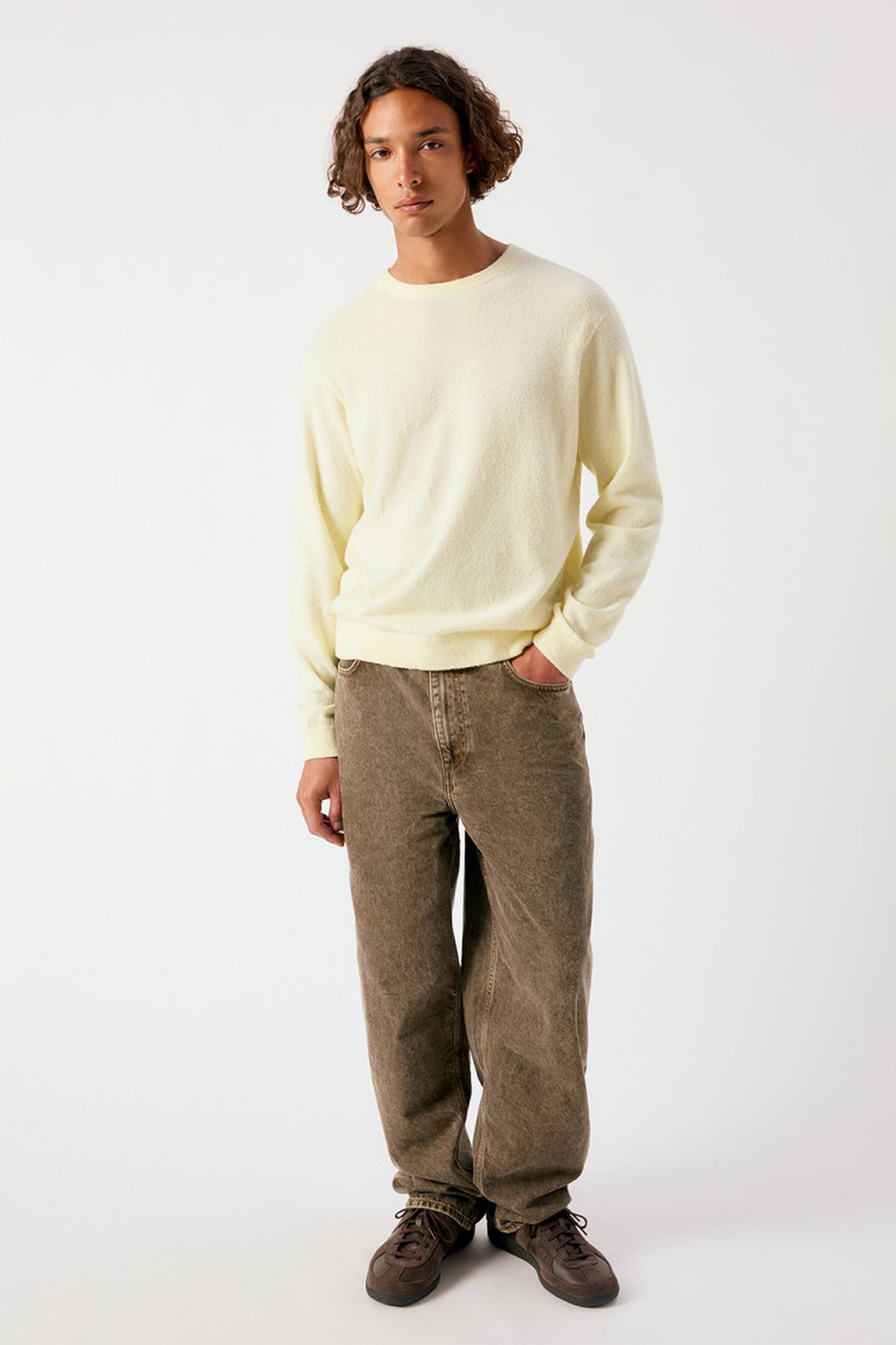 Men's Oshow Jeans - Stone Brown