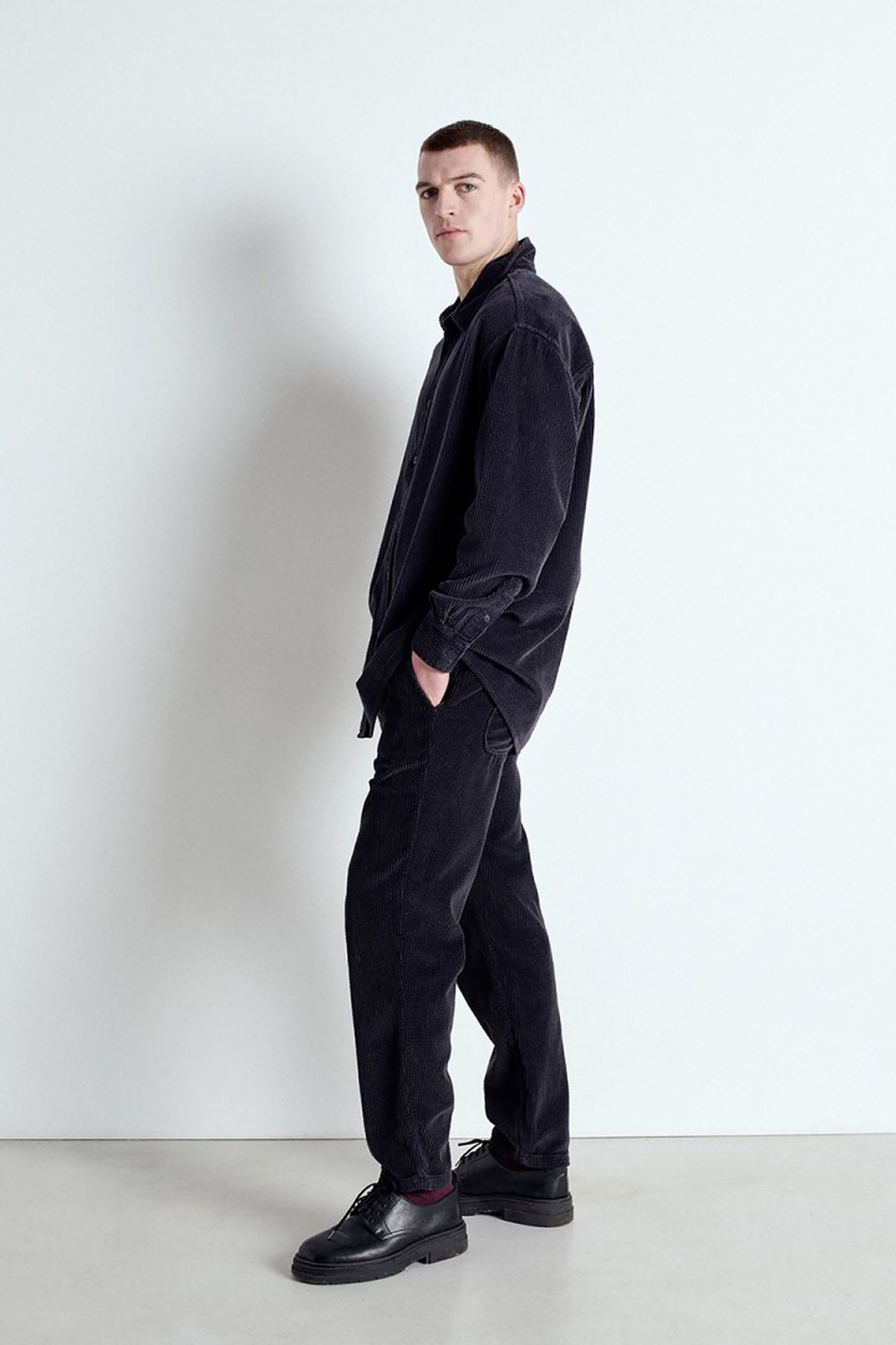 Men's Padow Shirt - Vintage Carbon