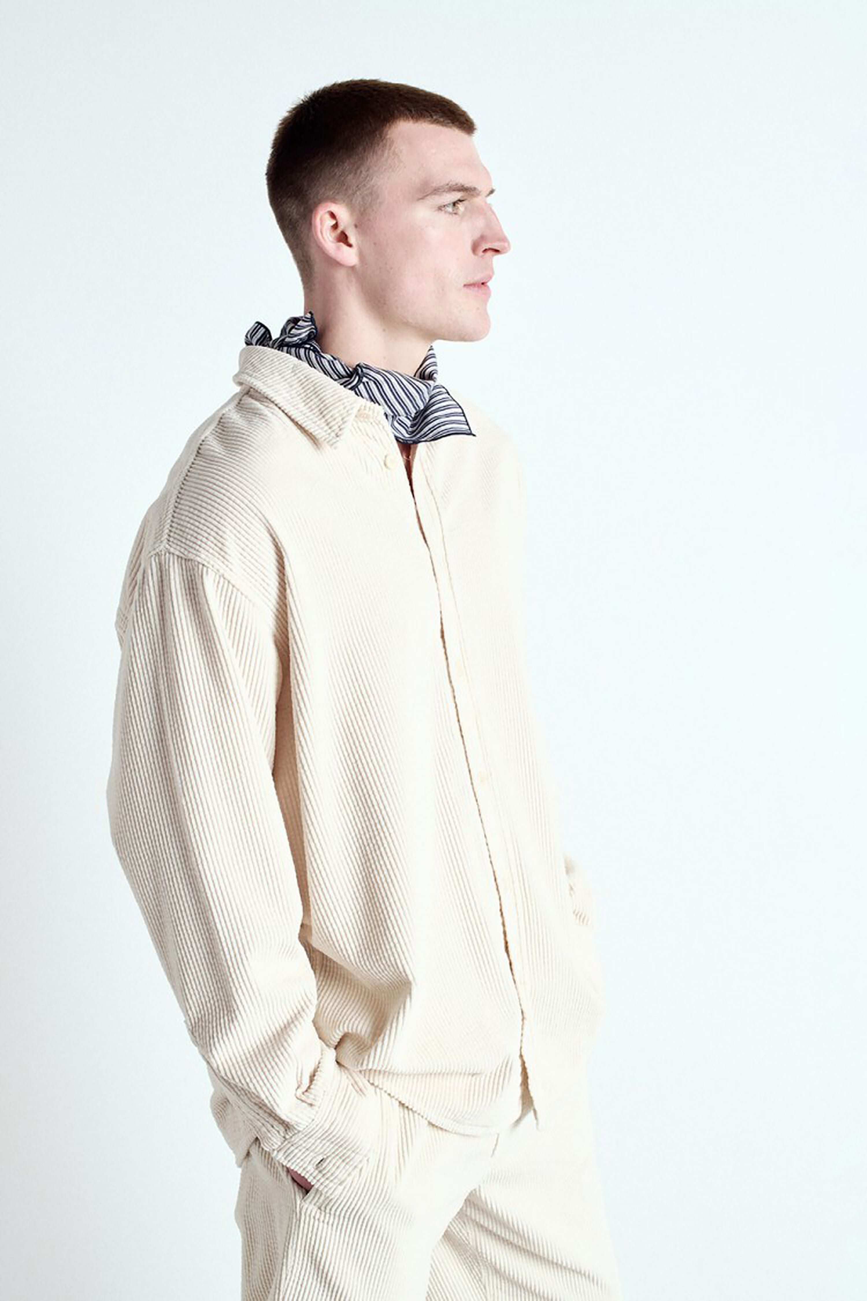 Men's Padow Shirt - Vintage Ecru