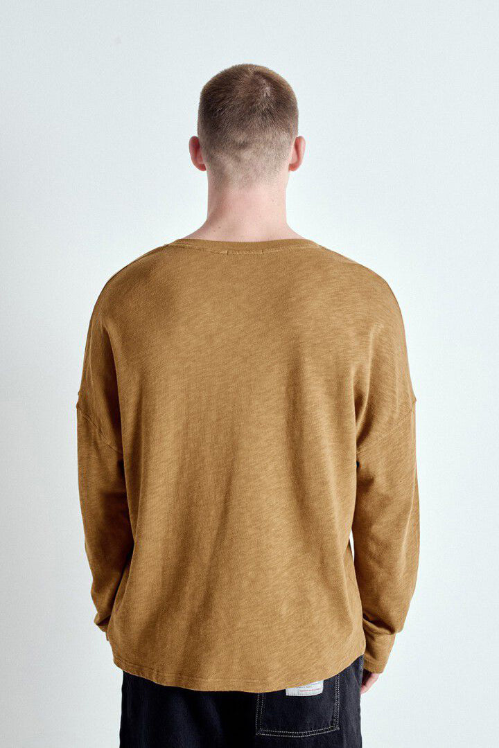 Men's Sonoma T-Shirt LS V-Neck - Vintage Camel