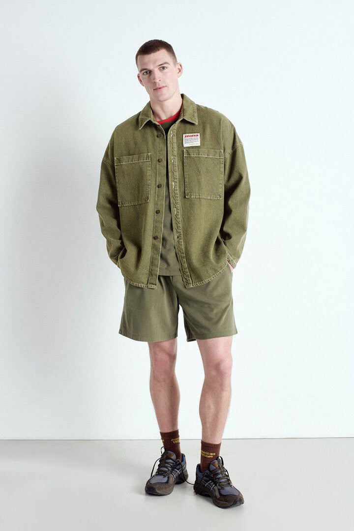 Men's Uzatown Shirt - Khaki - RUM Amsterdam
