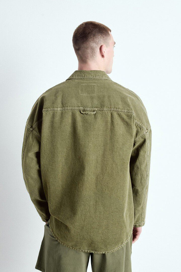 Men's Uzatown Shirt - Khaki - RUM Amsterdam