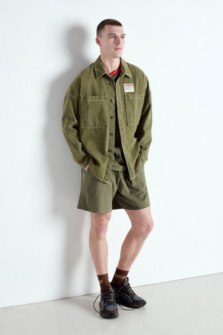 Men's Uzatown Shirt - Khaki - RUM Amsterdam