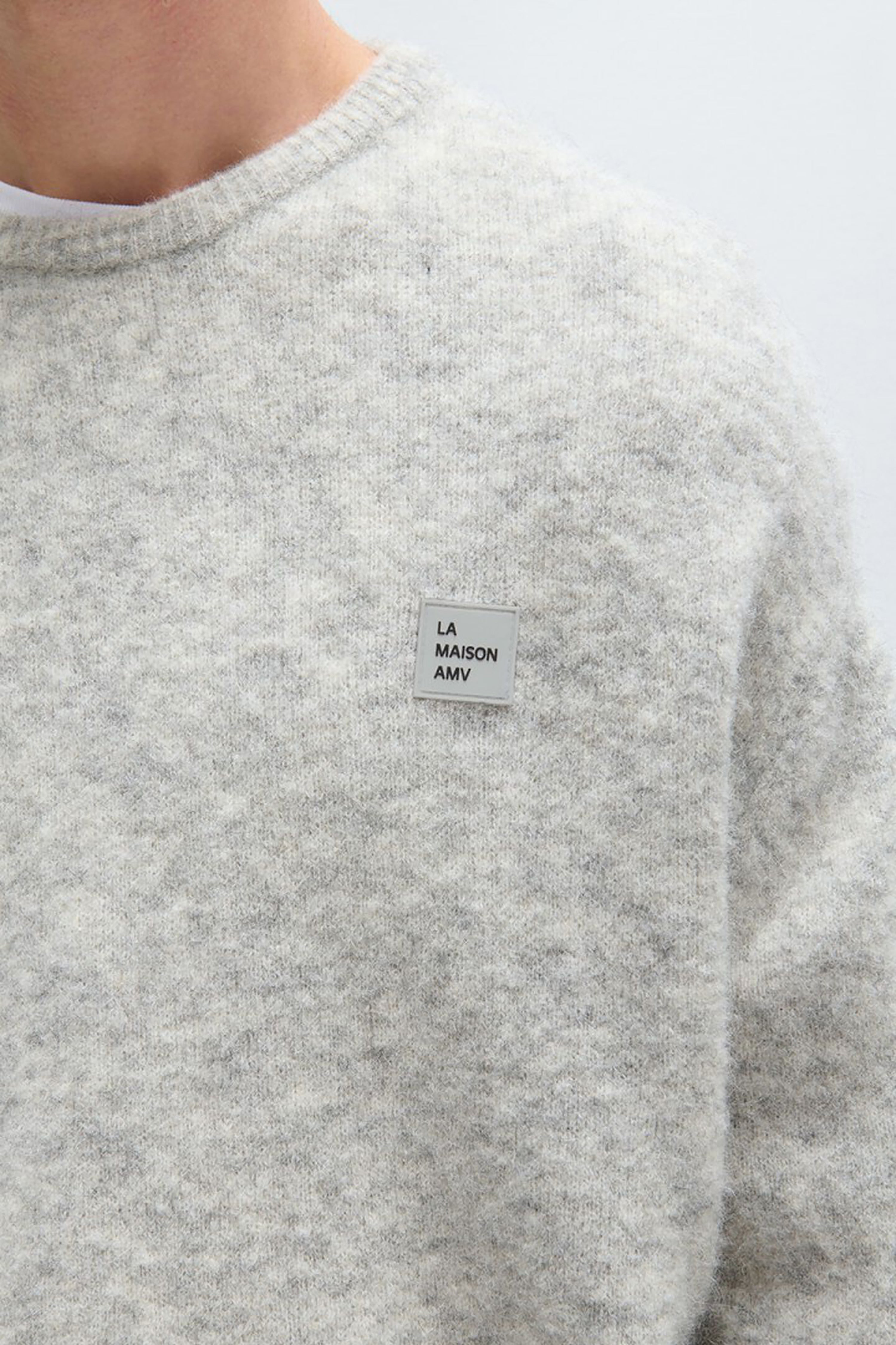Men's Vitow Jumper - Light Grey Melange