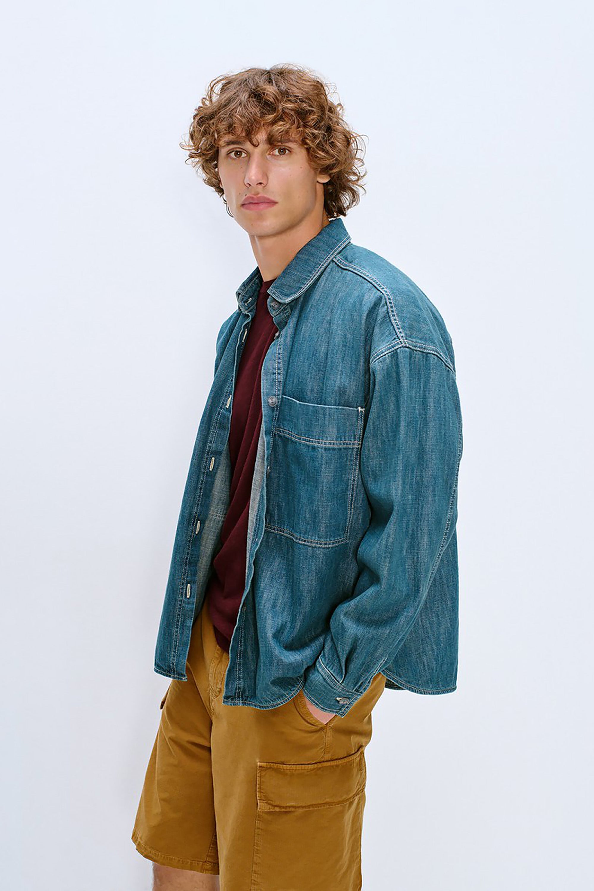 Men's Ydopark Shirt - Medium Green Cast