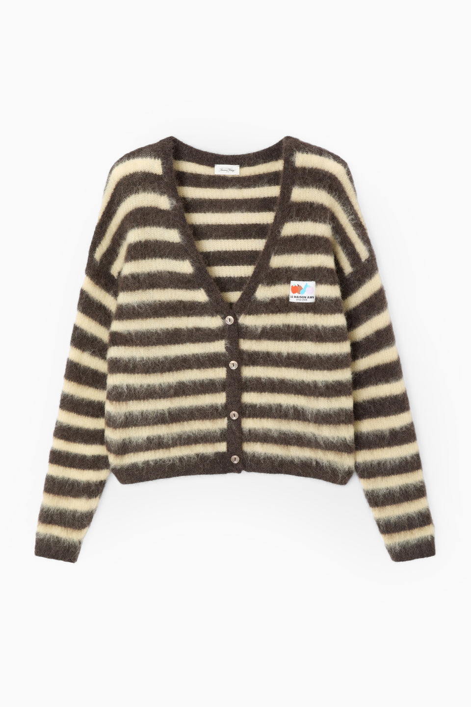 Nenybay Cardigan - Striped Soybean Root - RUM Amsterdam