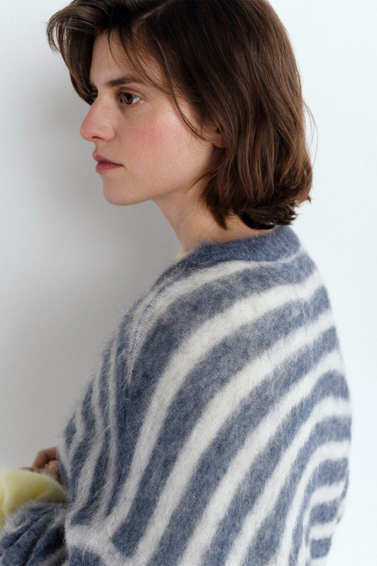 Nenybay Jumper - Polar Melange / Striped Tornado Melange
