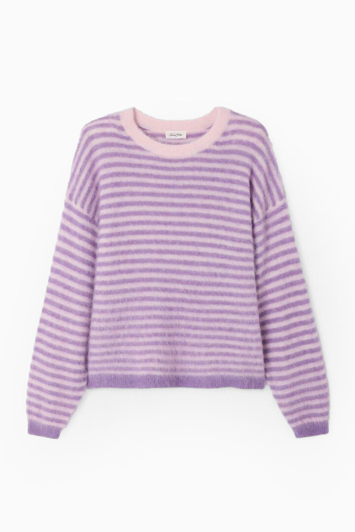 Nenybay Jumper - Striped Violet Rosebud