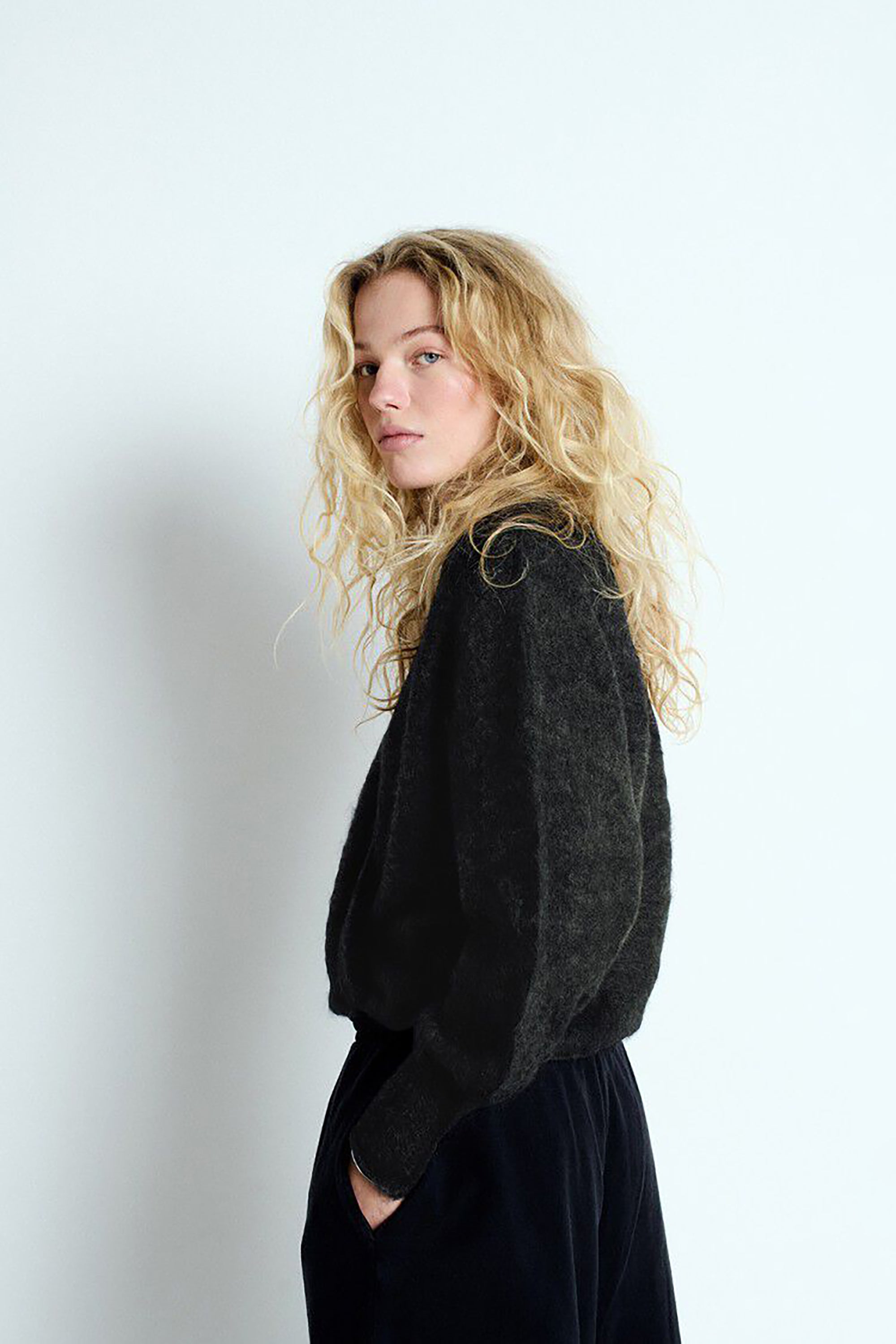 Nuny Cardigan - Charcoal Melange - RUM Amsterdam