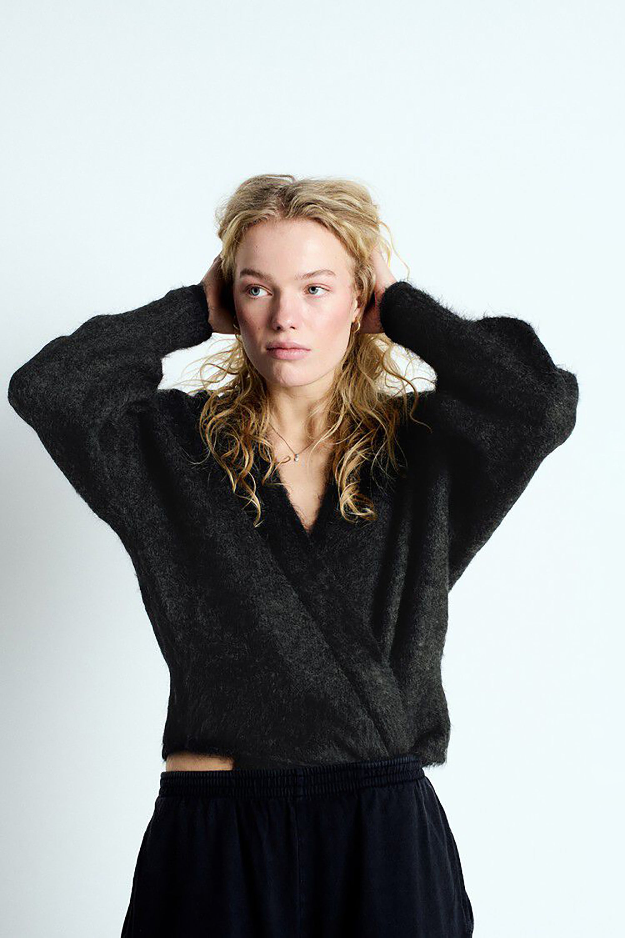 Nuny Cardigan - Charcoal Melange - RUM Amsterdam