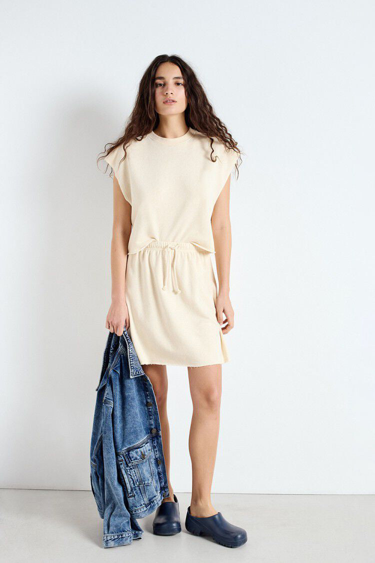 Ofybow Tank Top - Sand Melange - RUM Amsterdam