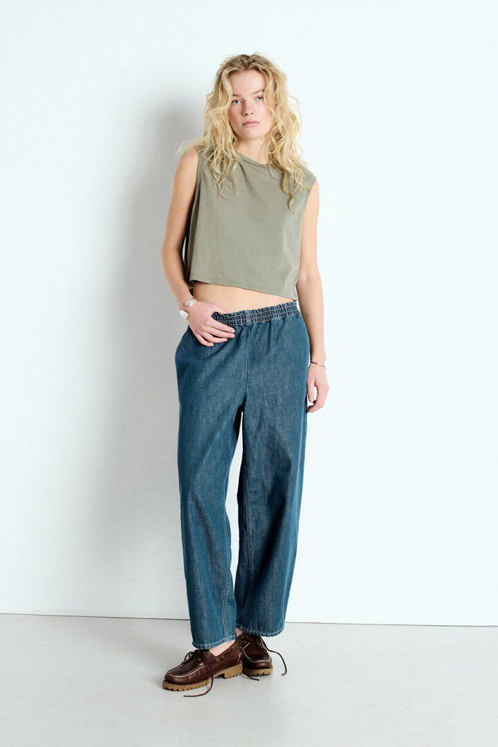 Ouky Tank Top - Vintage Grey Green - RUM Amsterdam