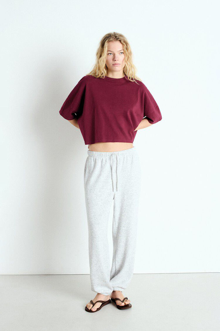 Ouky Tee - Burgundy Vintage - RUM Amsterdam