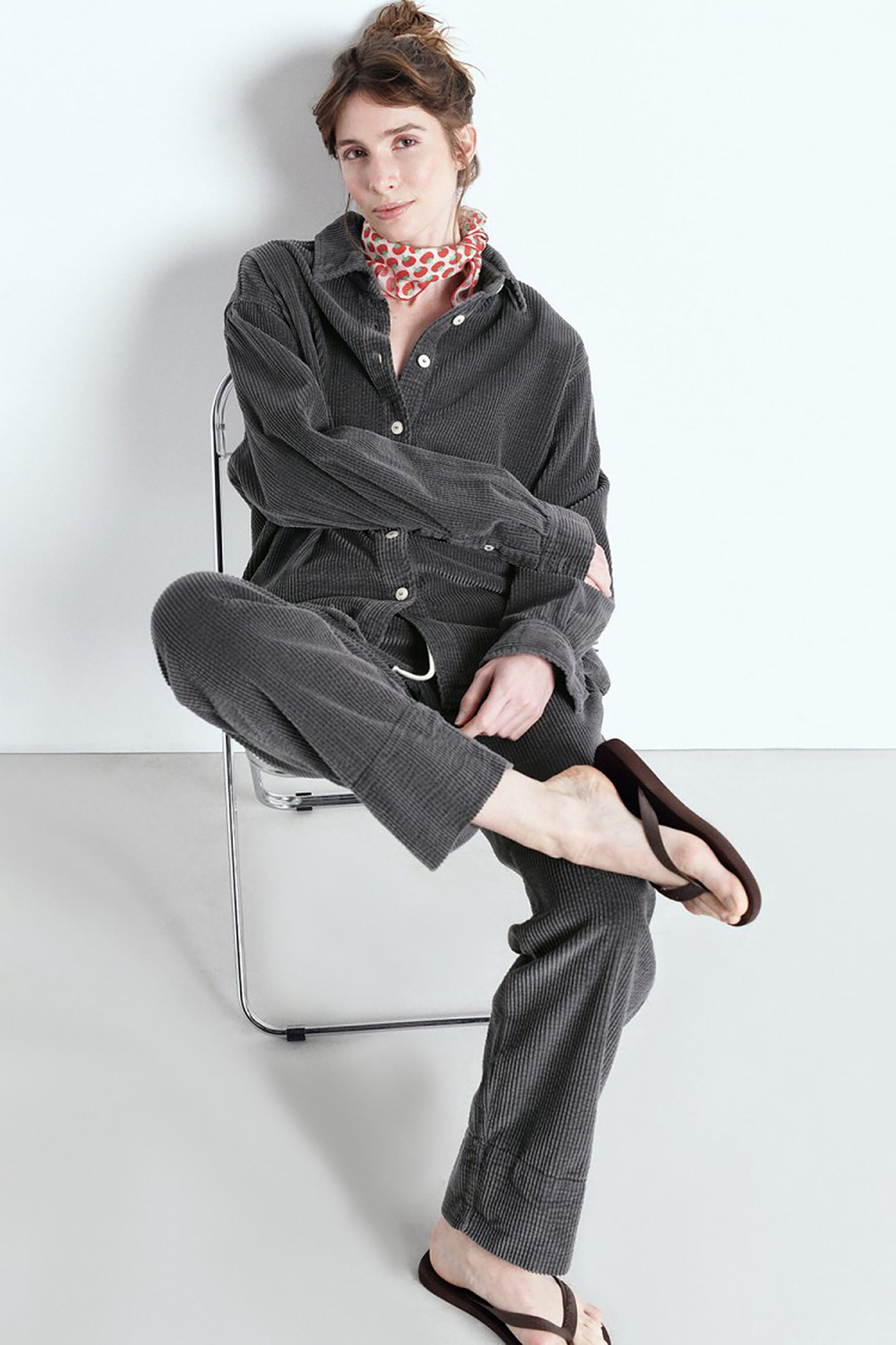 Padow Trouser - Vintage Carbon