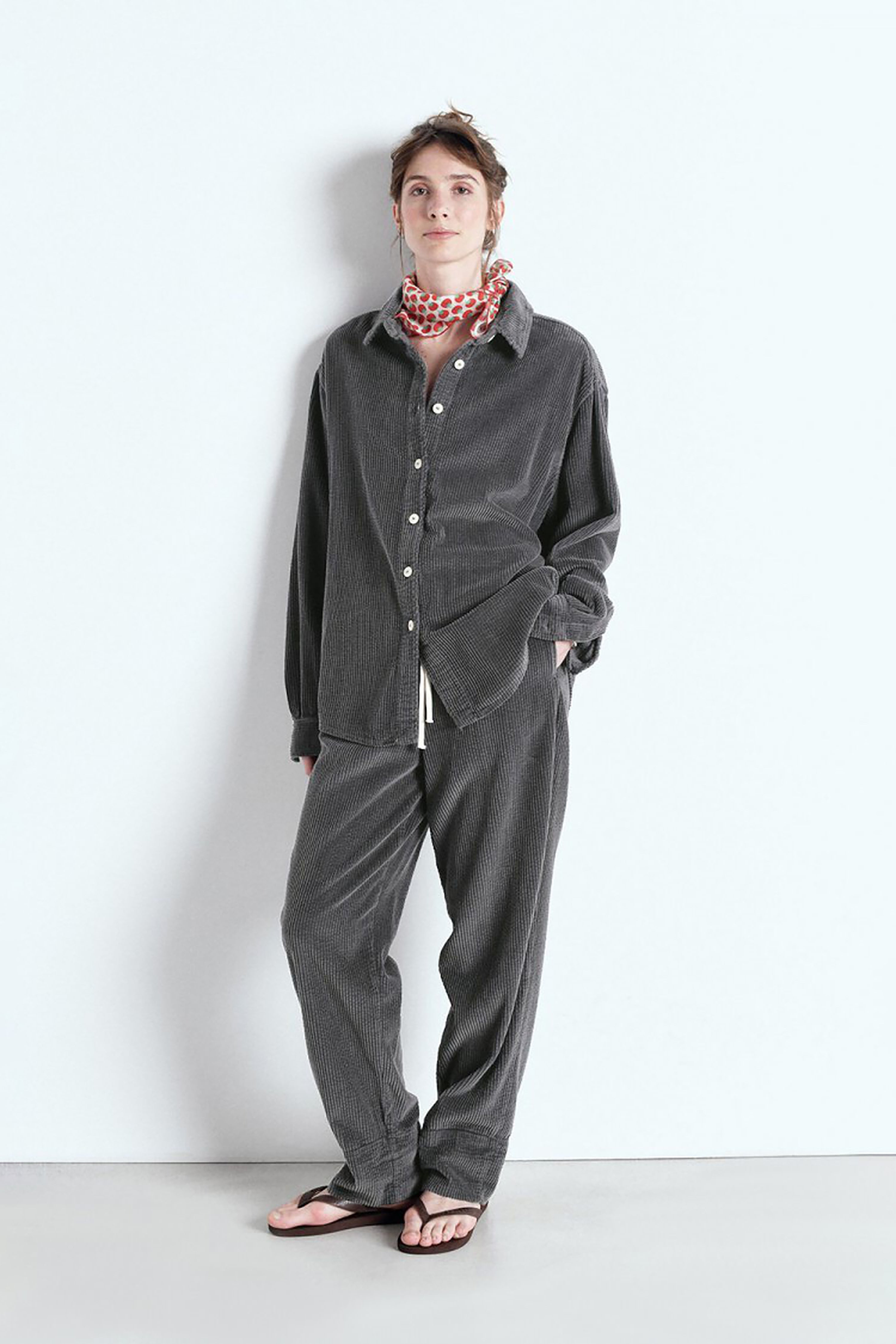 Padow Trouser - Vintage Carbon