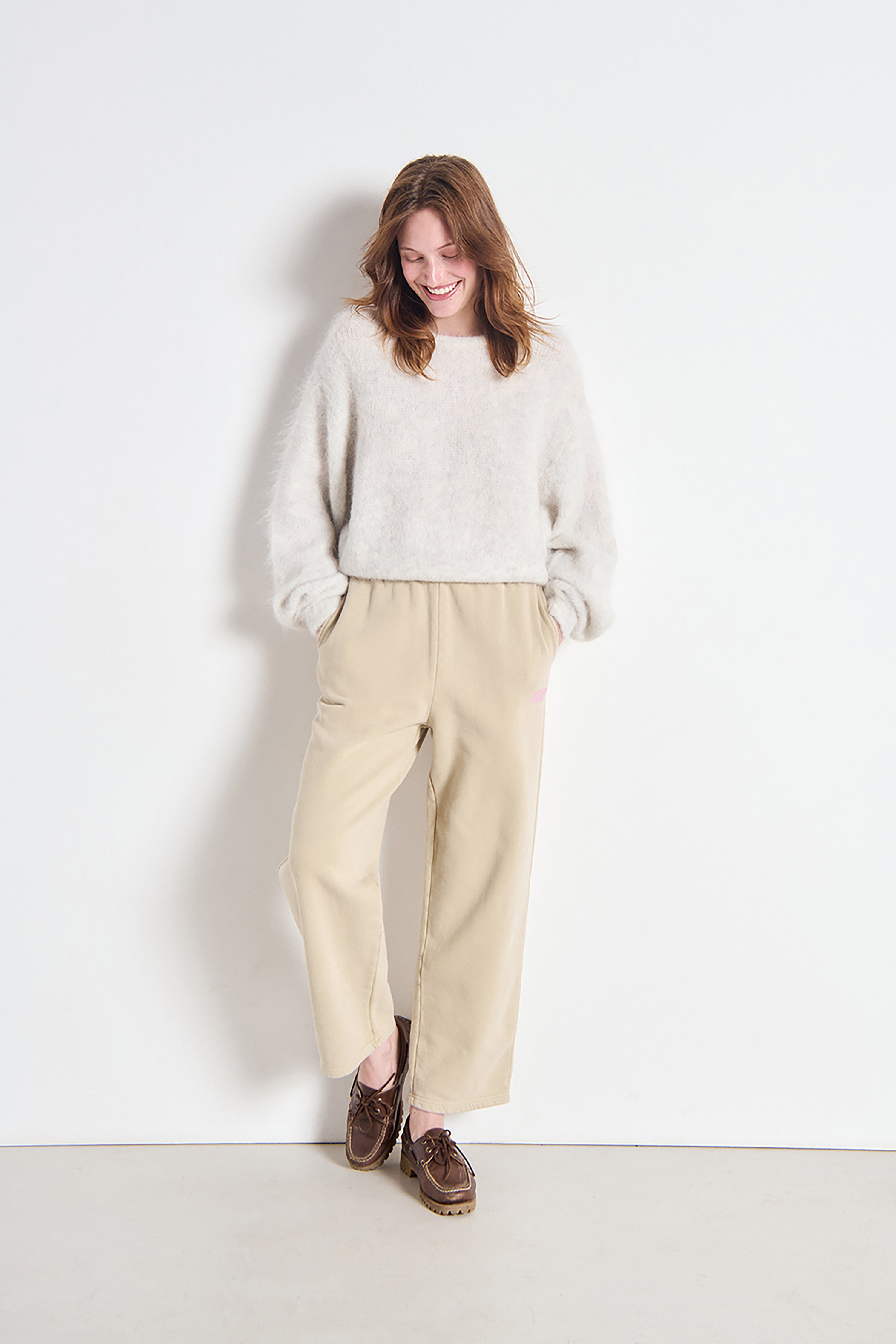 Plizzy Joggers - Vintage Dune