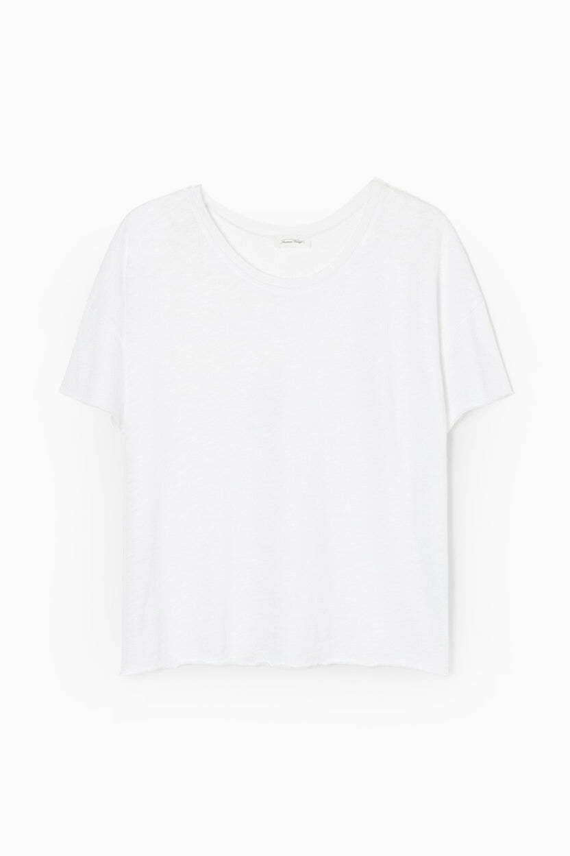 Sonoma Boat Neck Tee - White - RUM Amsterdam