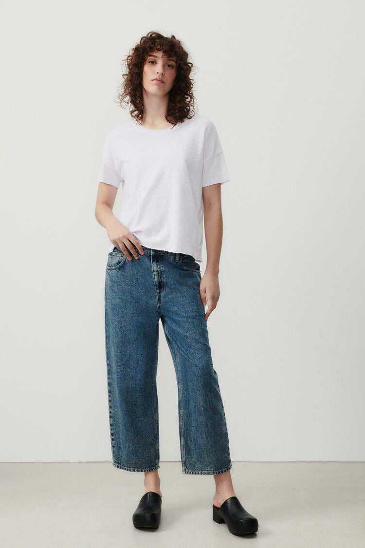 Sonoma Boat Neck Tee - White - RUM Amsterdam