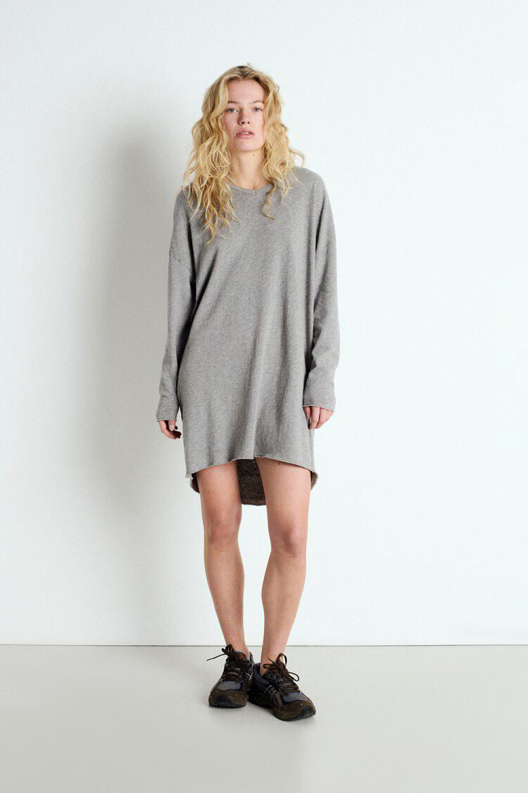 Sonoma LS Dress - Heather Grey - RUM Amsterdam