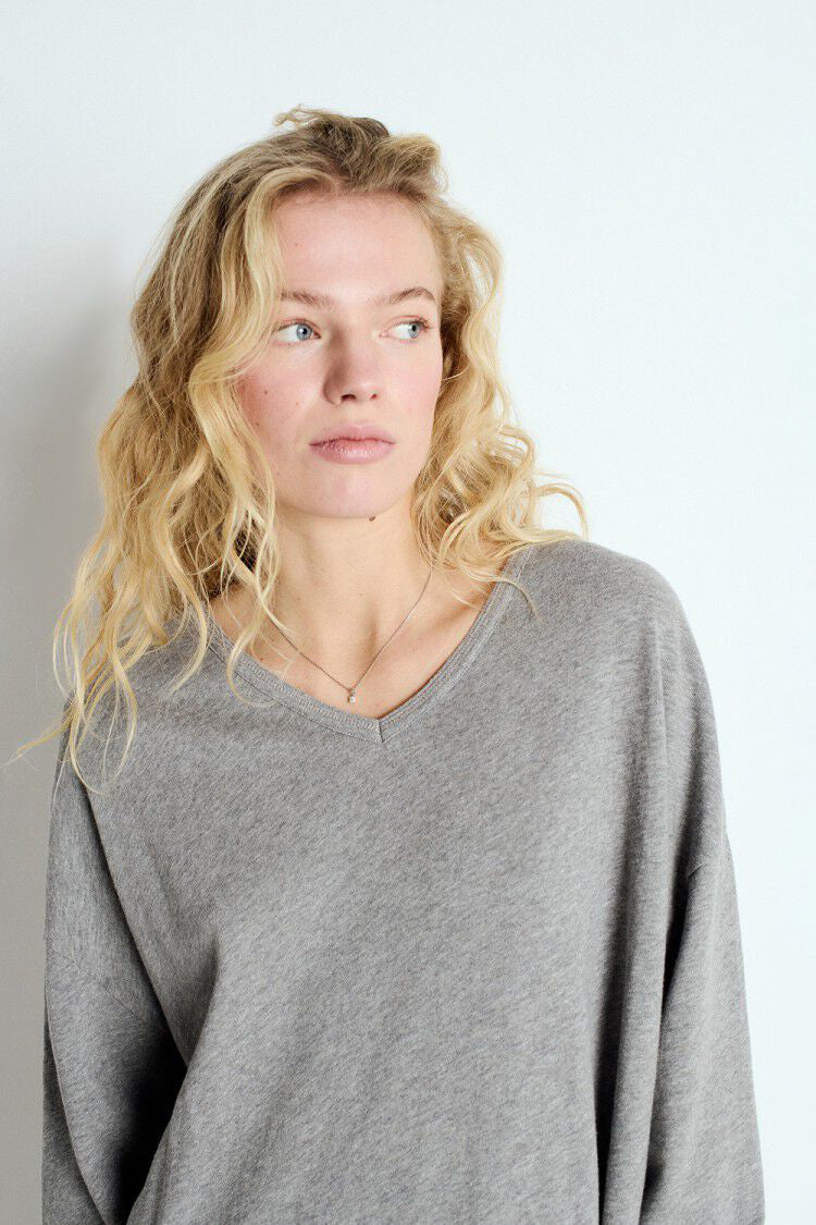 Sonoma LS Dress - Heather Grey - RUM Amsterdam
