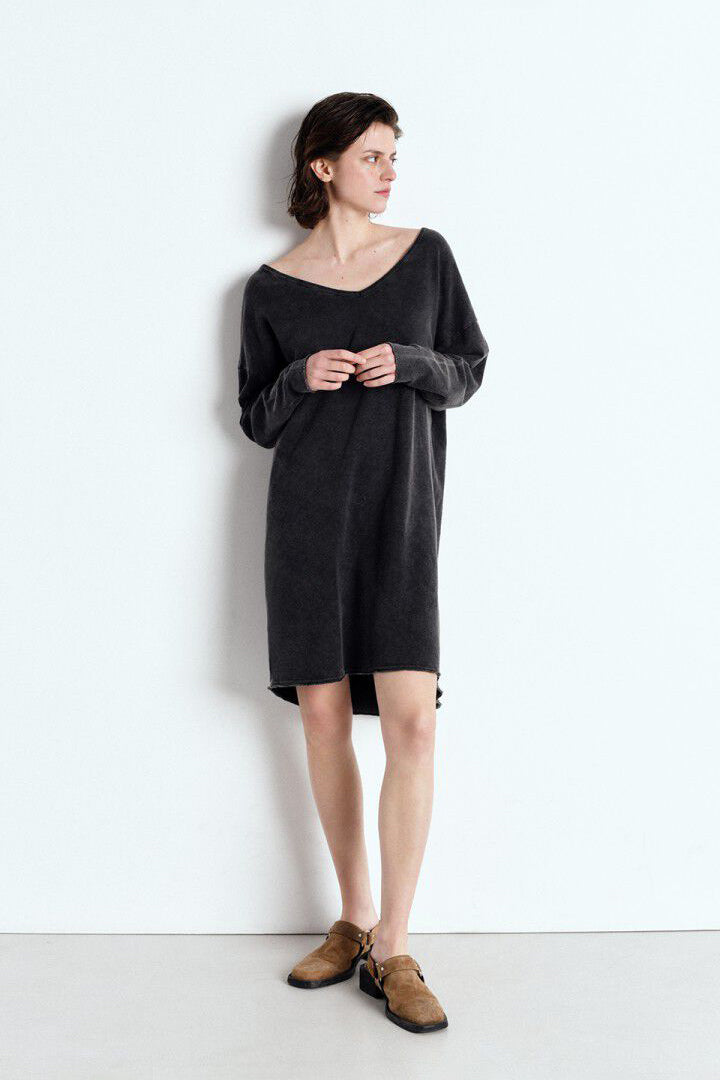 Sonoma LS Dress - Vintage Black - RUM Amsterdam