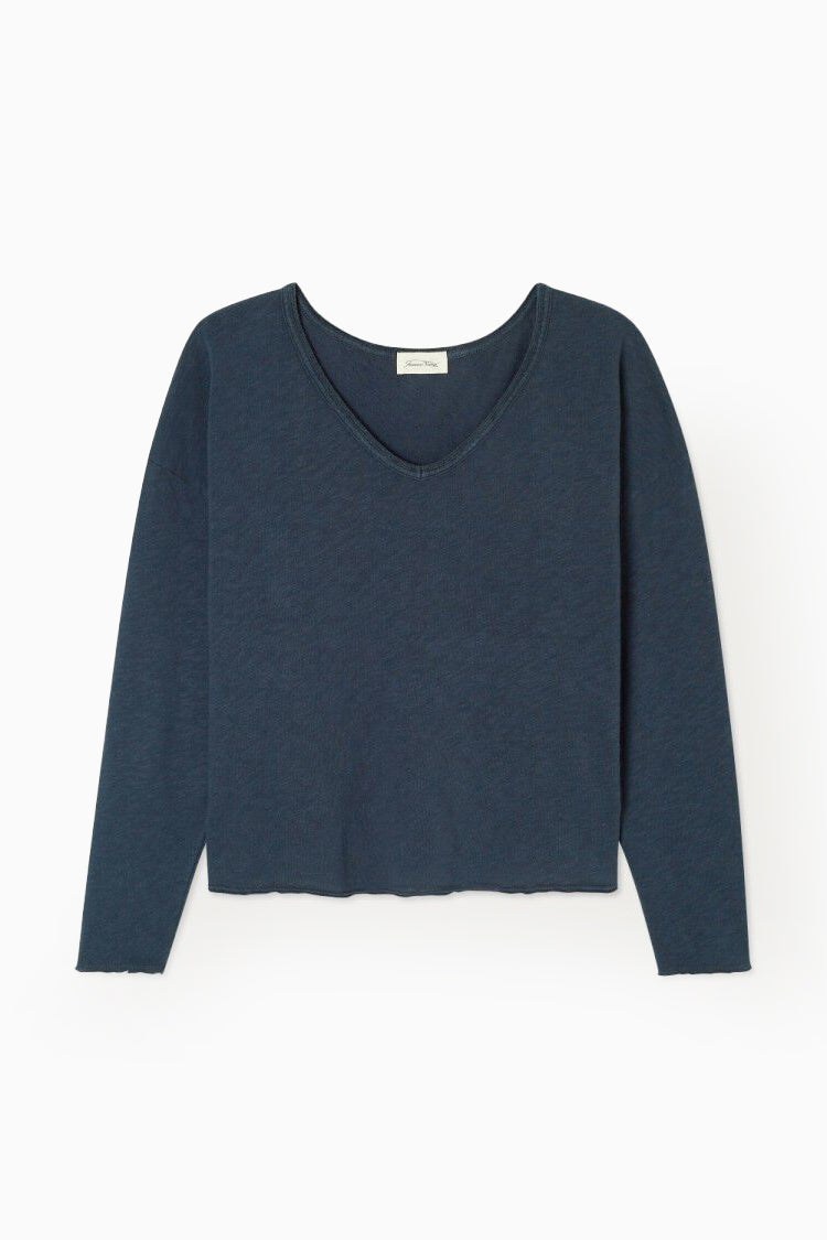 Sonoma LS Tee - Navy Blue Vintage - RUM Amsterdam