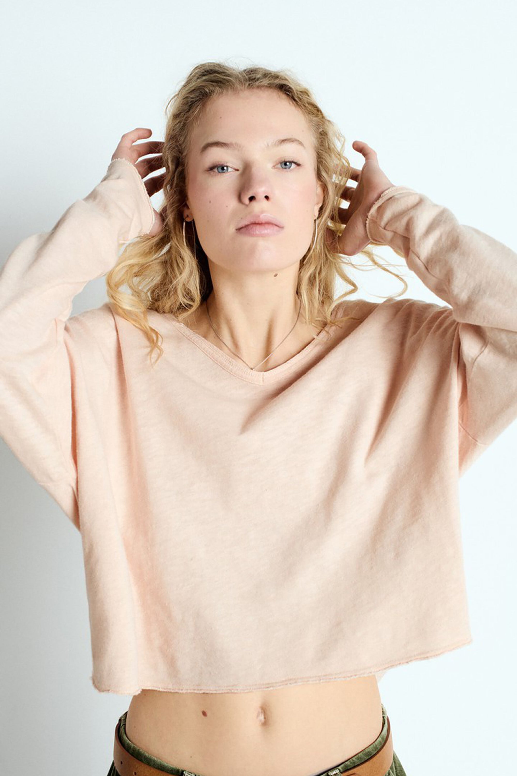 Sonoma Shirt V-Neck - Vintage Biscuit