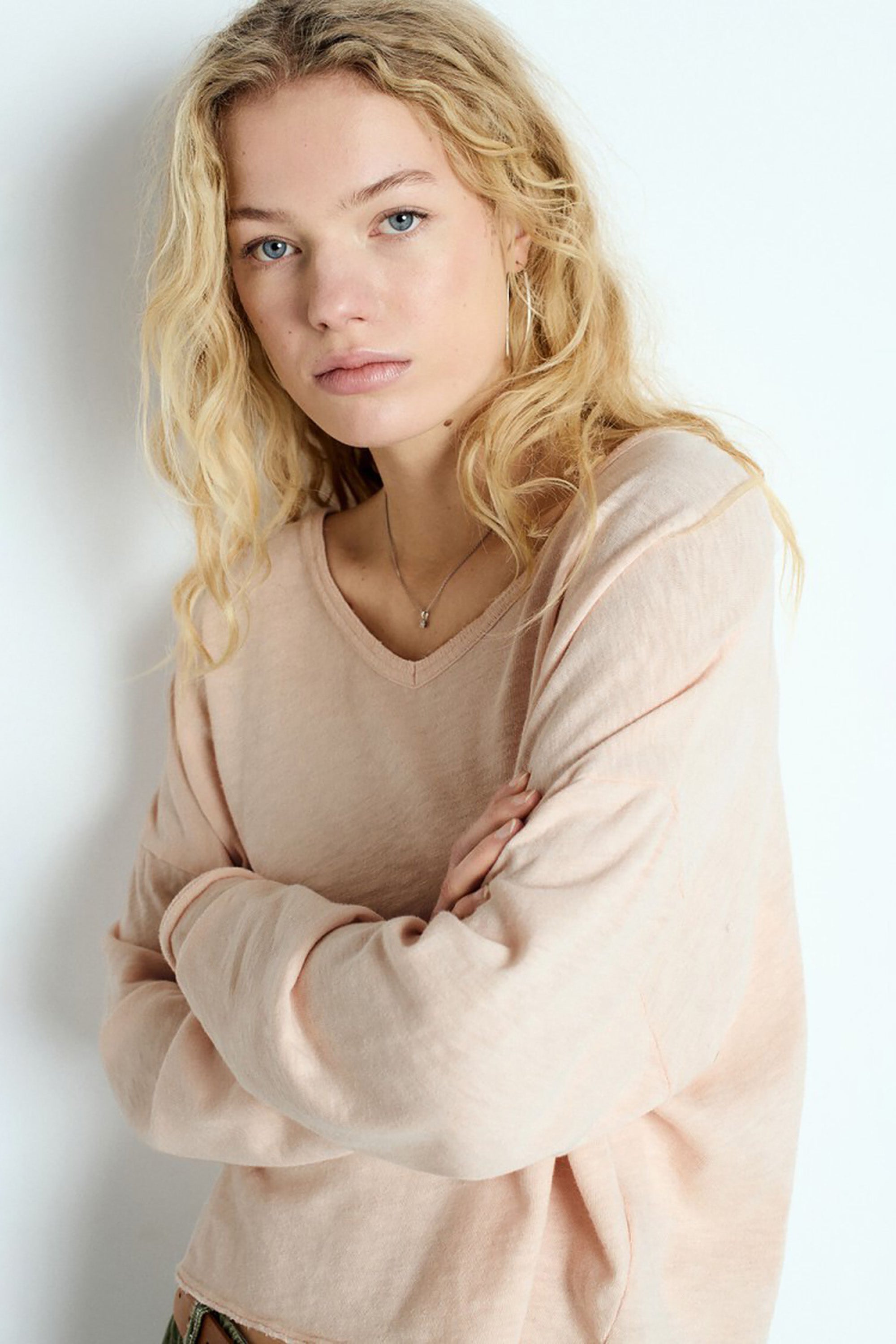 Sonoma Shirt V-Neck - Vintage Biscuit