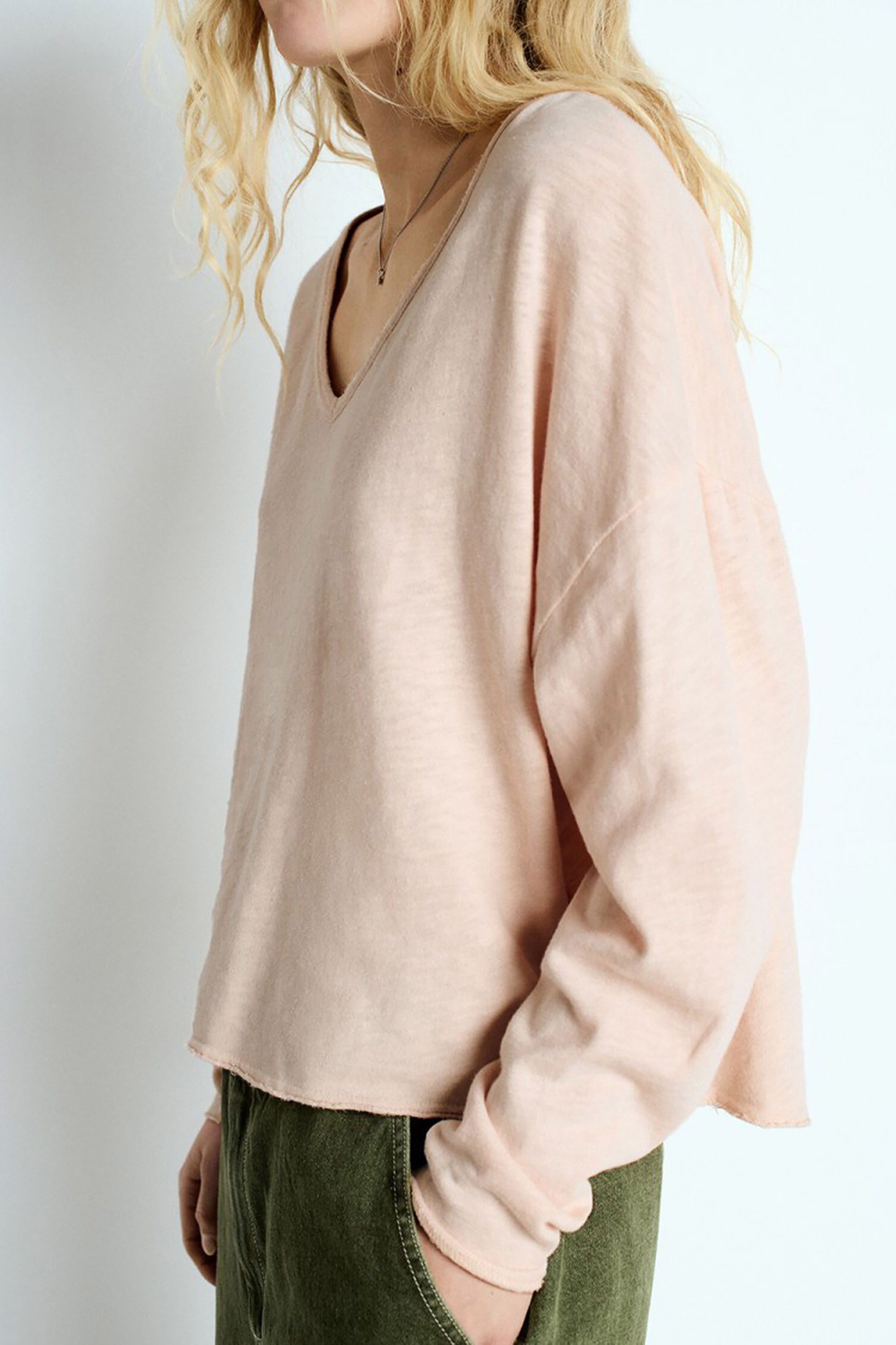 Sonoma Shirt V-Neck - Vintage Biscuit