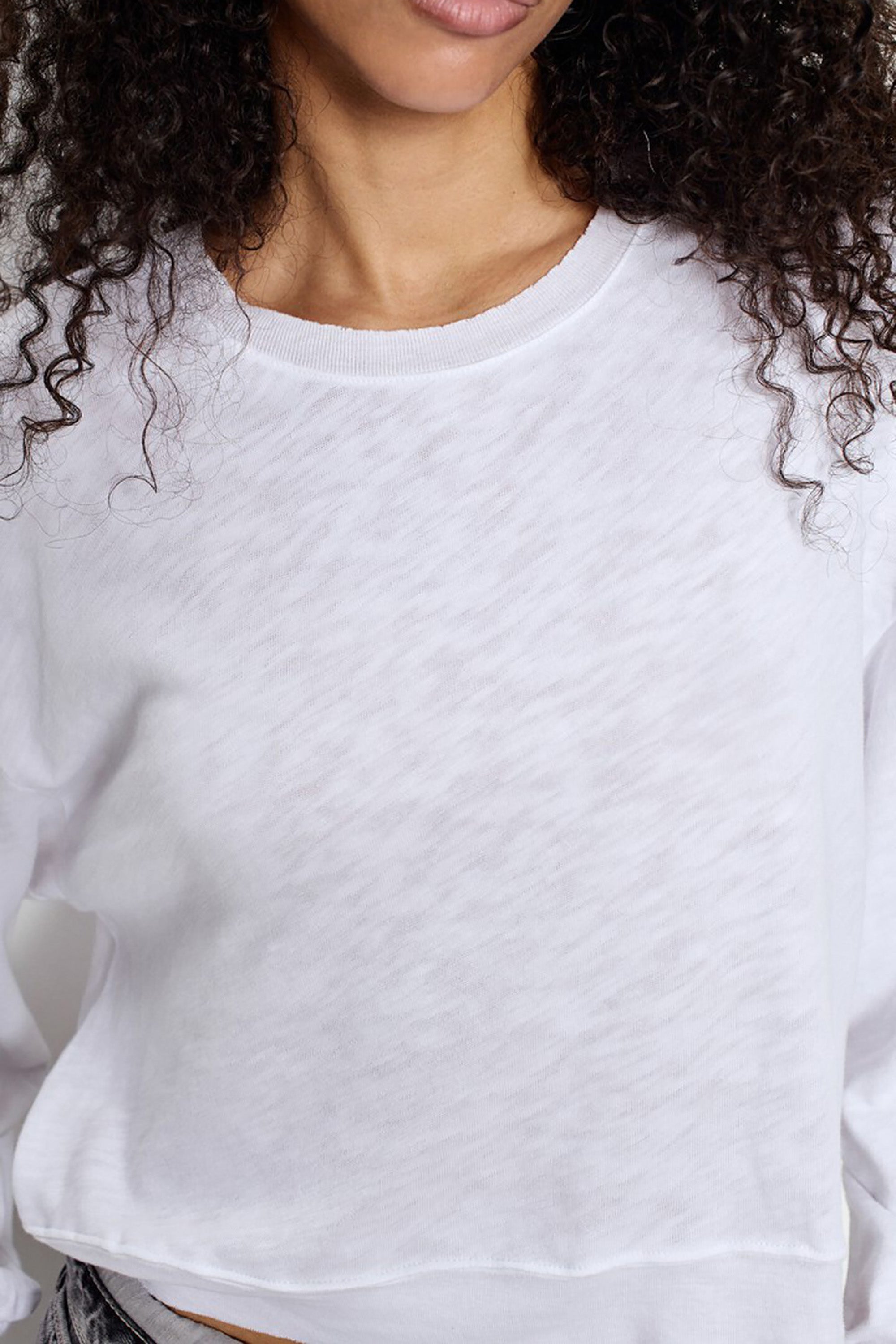 Sonoma T-Shirt LS - White
